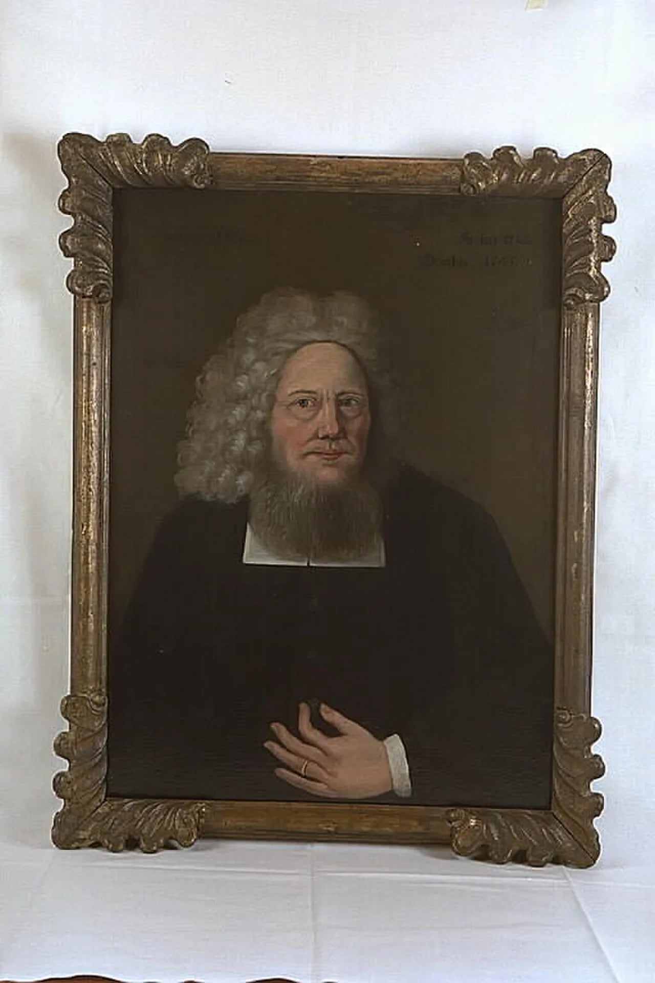 Porträt von Johannes Unaeus (1667–1735) – Gedenkseite