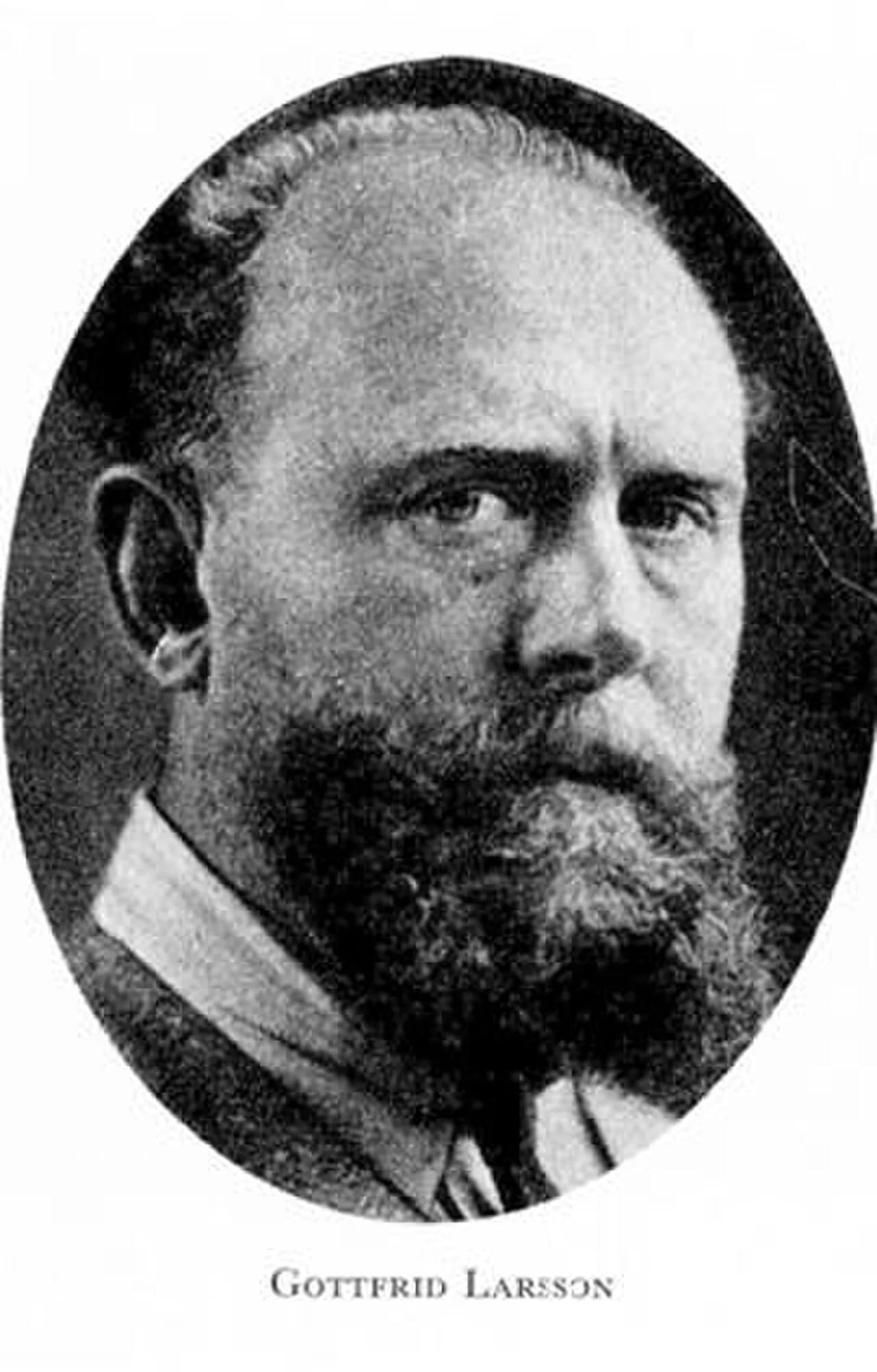 Porträt von Gottfrid Larsson (1875–1947) – Gedenkseite
