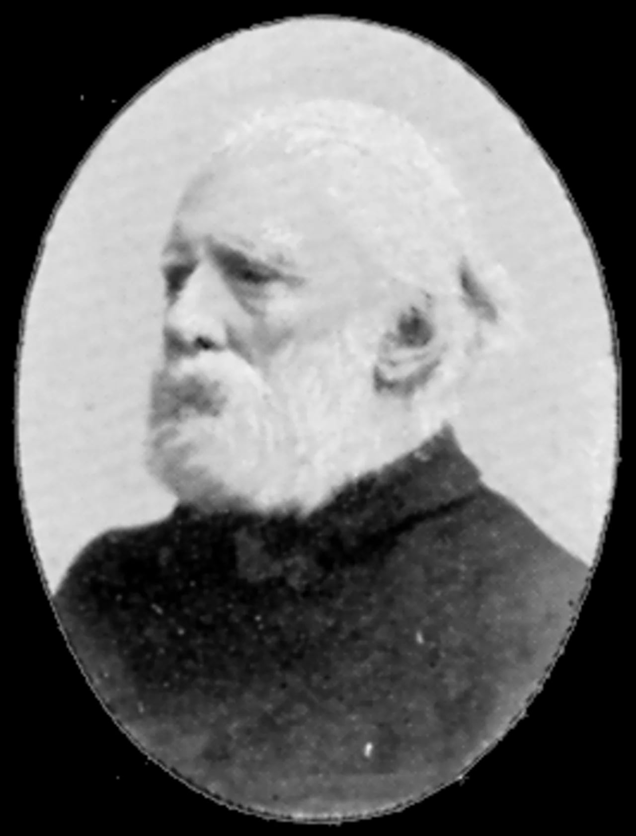Portrait of Gustaf Brusewitz (1812–1899) – memorial page