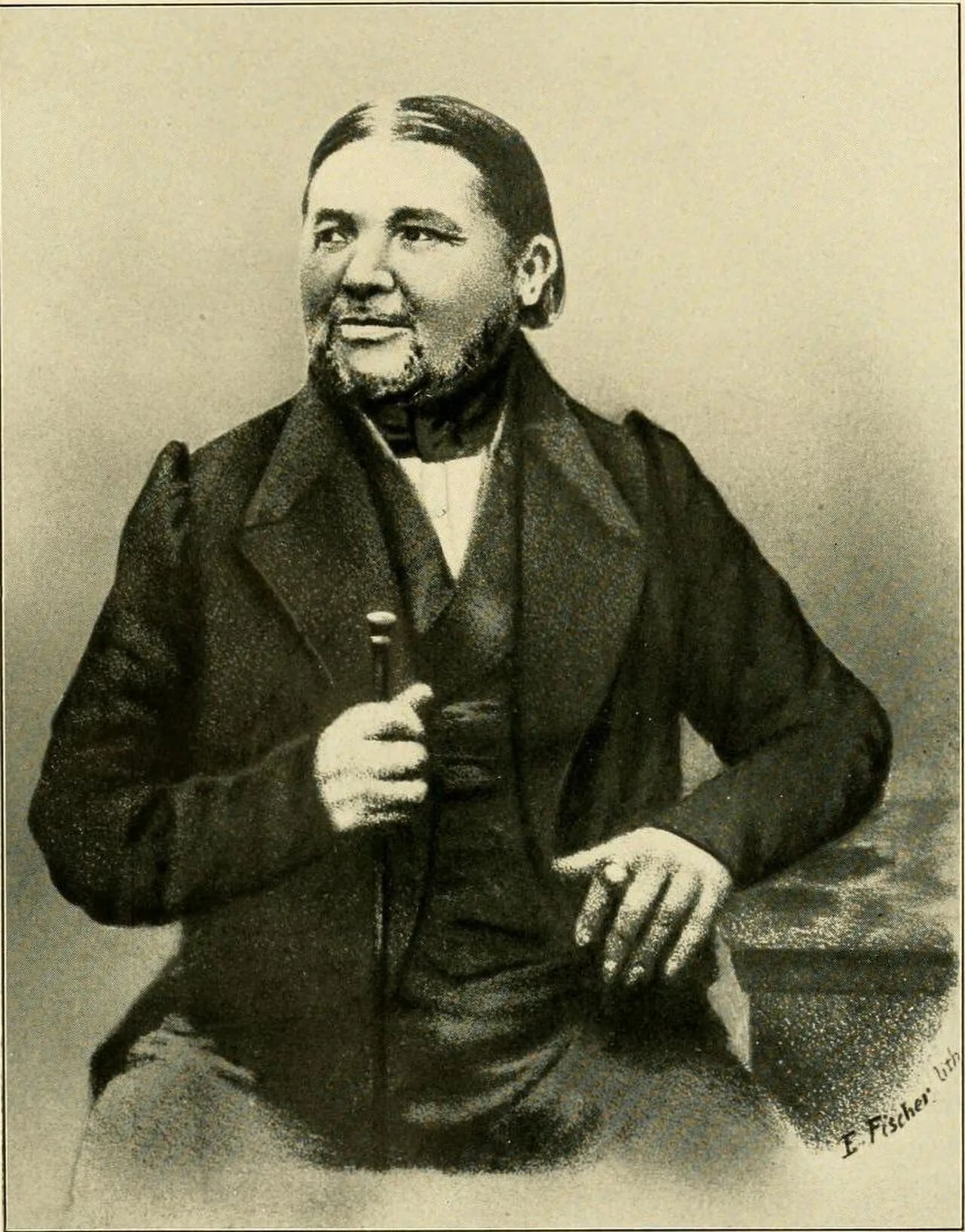 Porträt von Karl Friedrich Quittenbaum (1793–1852) – Gedenkseite