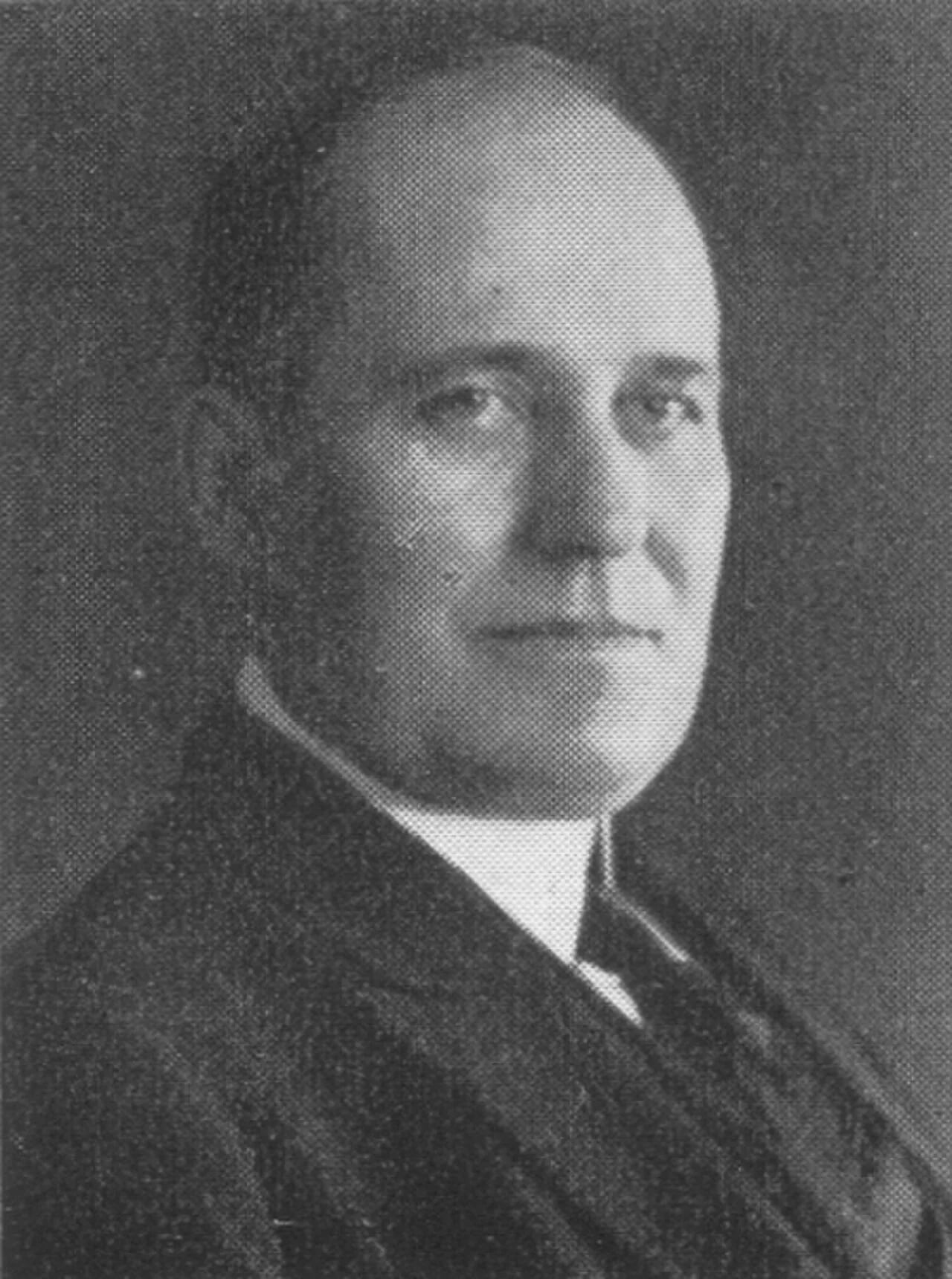 Porträt von Anton Bränholm (1886–1950) – Gedenkseite