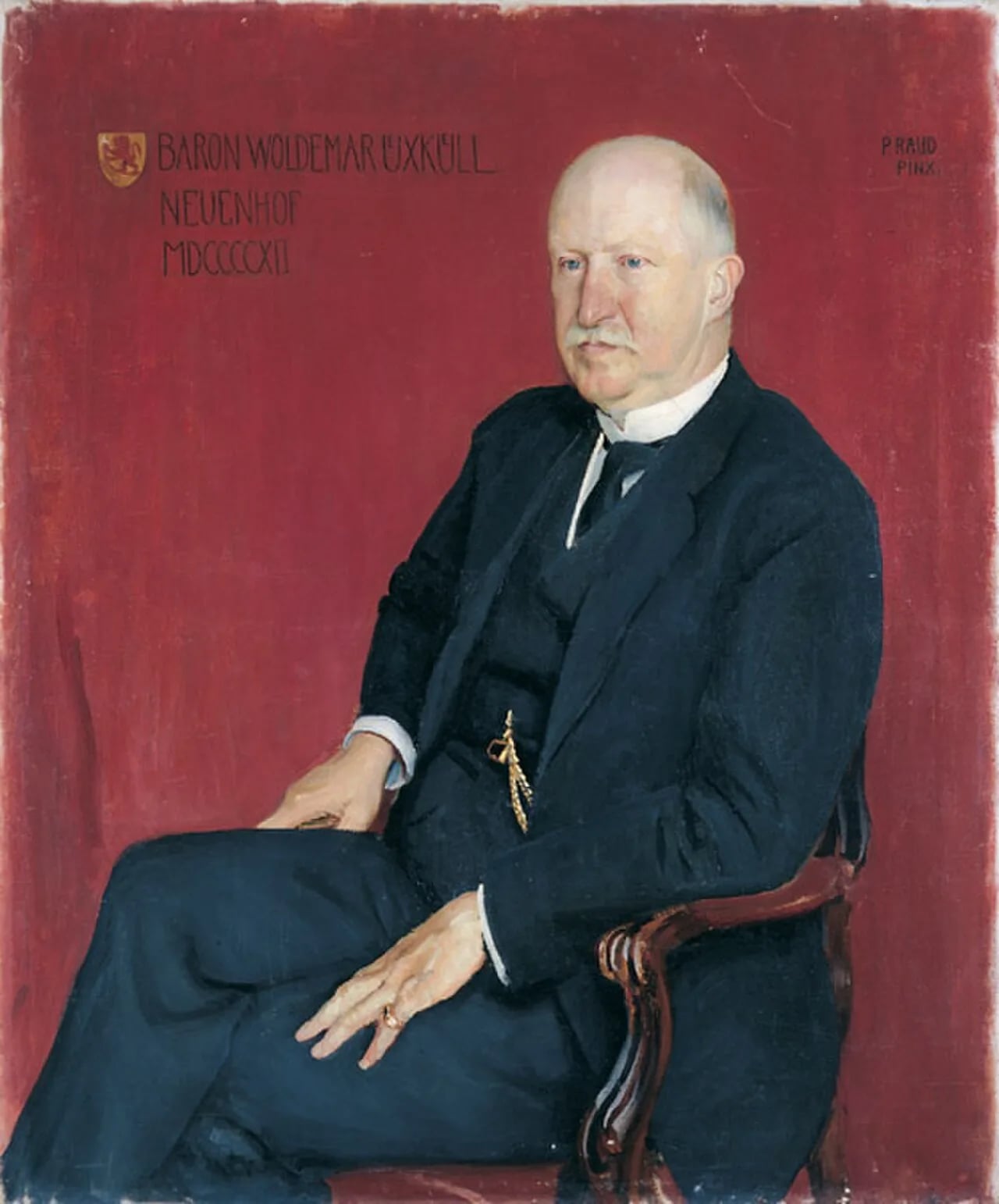 Portrait of Woldemar Uexküll-Gyllenband (1860–1945) – memorial page