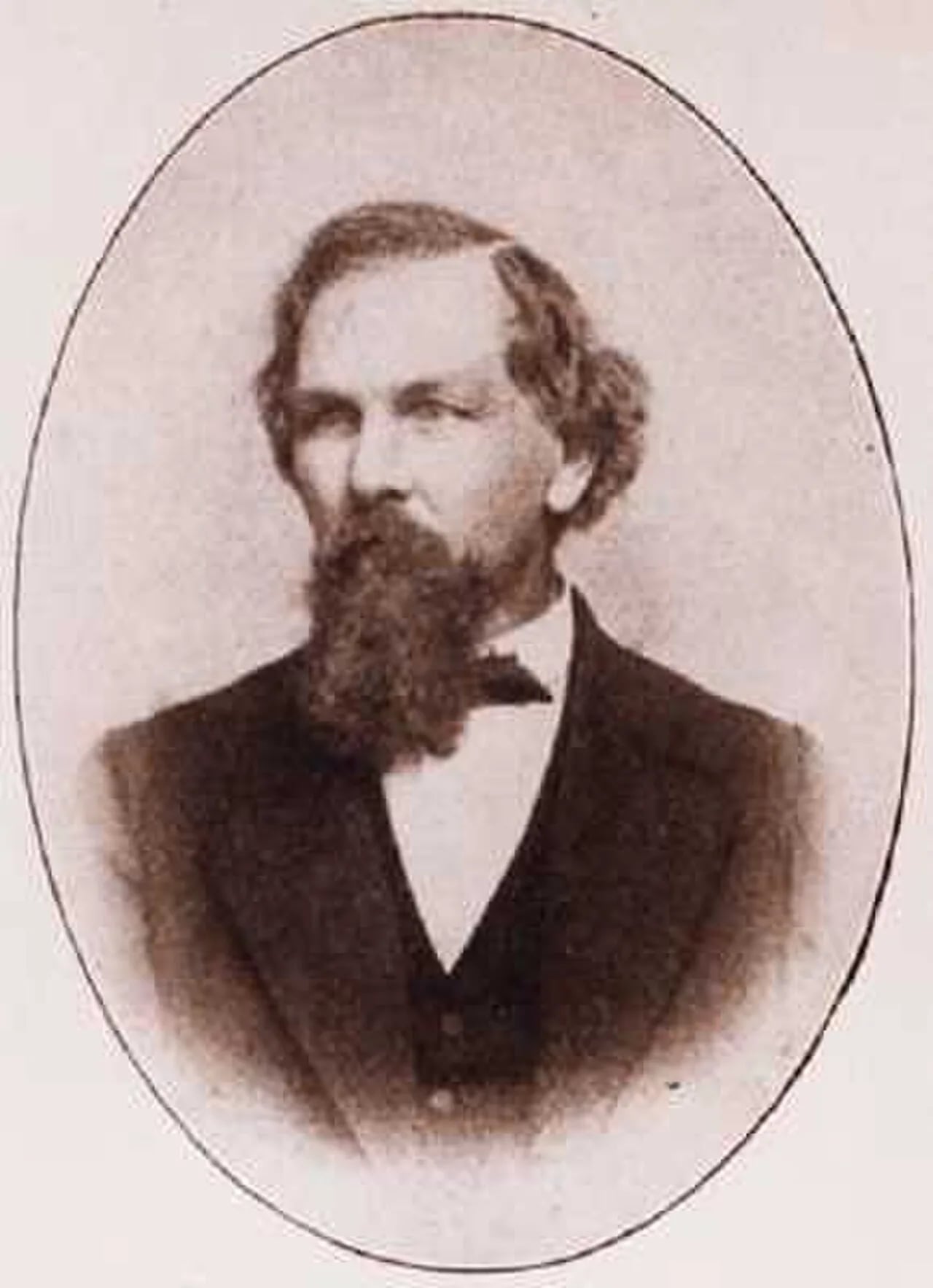 Porträt von Friedrich Wilhelm Wedekind (1816–1888) – Gedenkseite