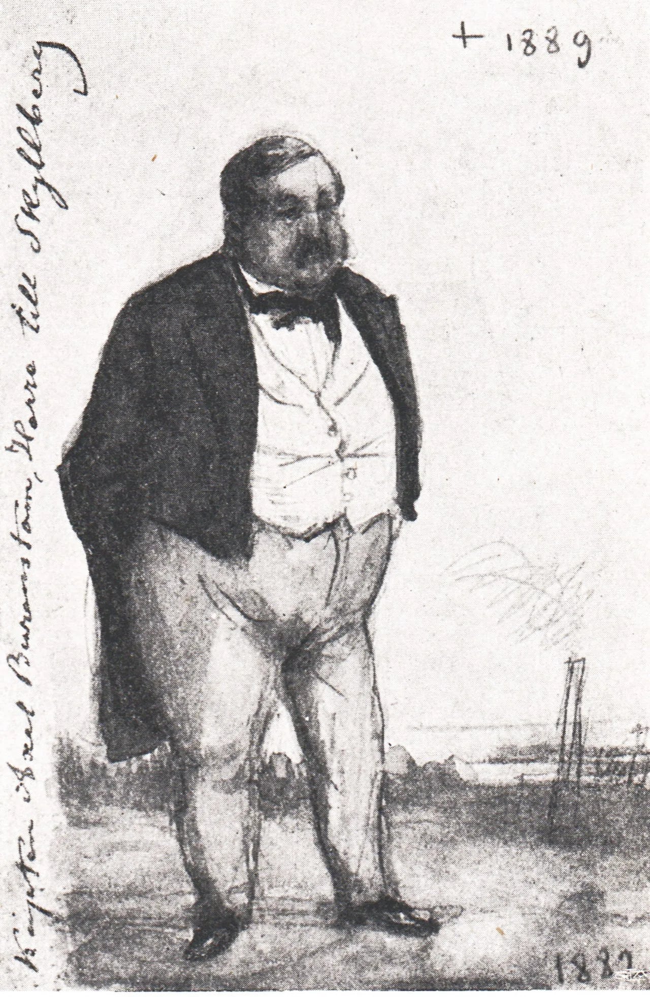 Porträt von Axel Burenstam (1816–1889) – Gedenkseite