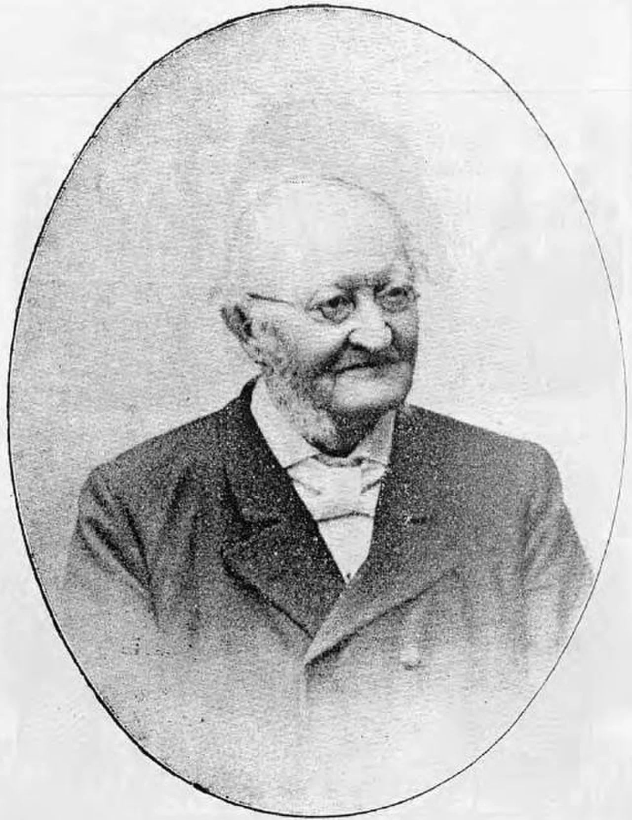 Porträt von Rudolph Neumeister (1822–1909) – Gedenkseite