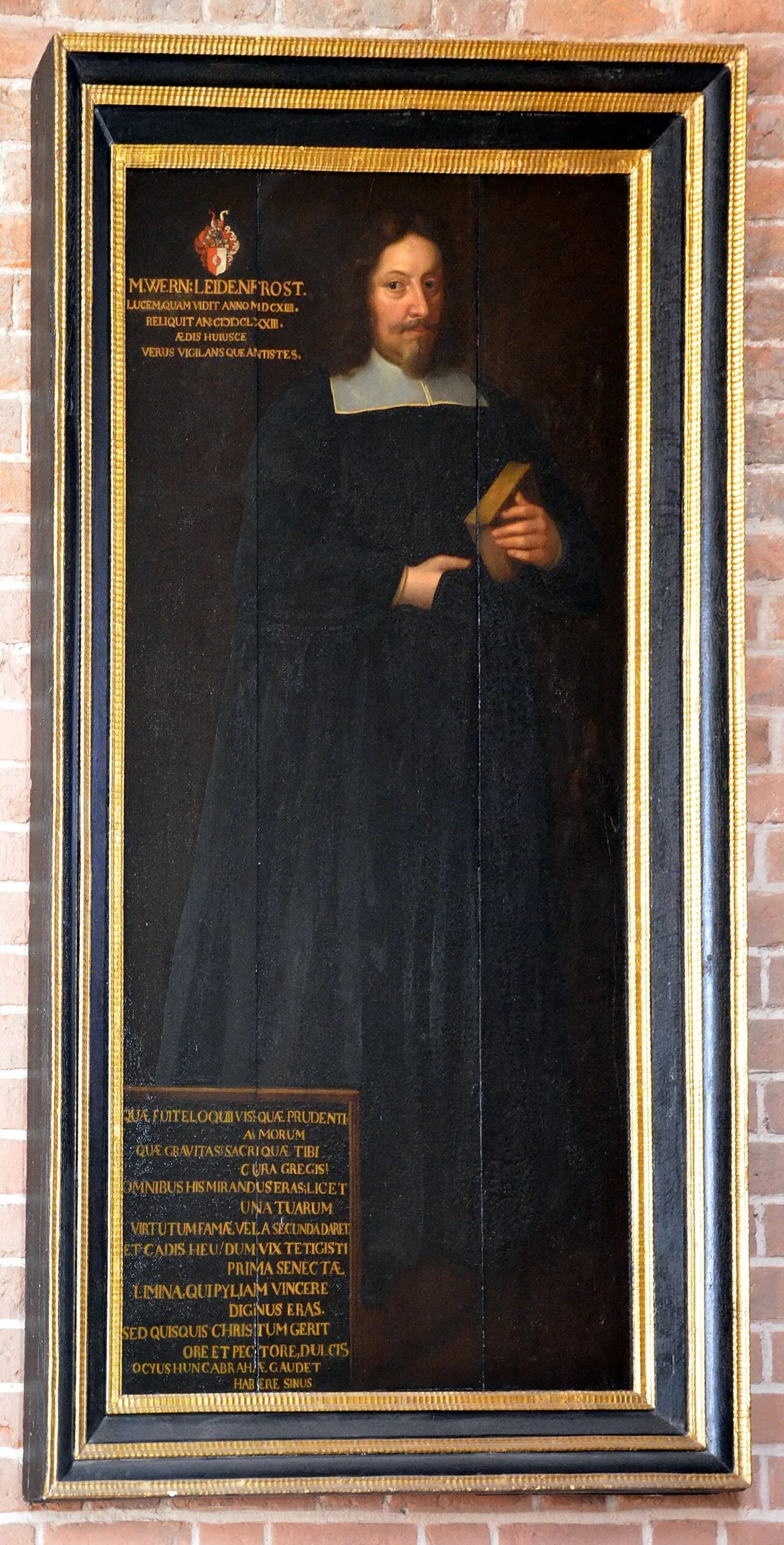 Porträt von Werner Leidenfrost (1614–1673) – Gedenkseite