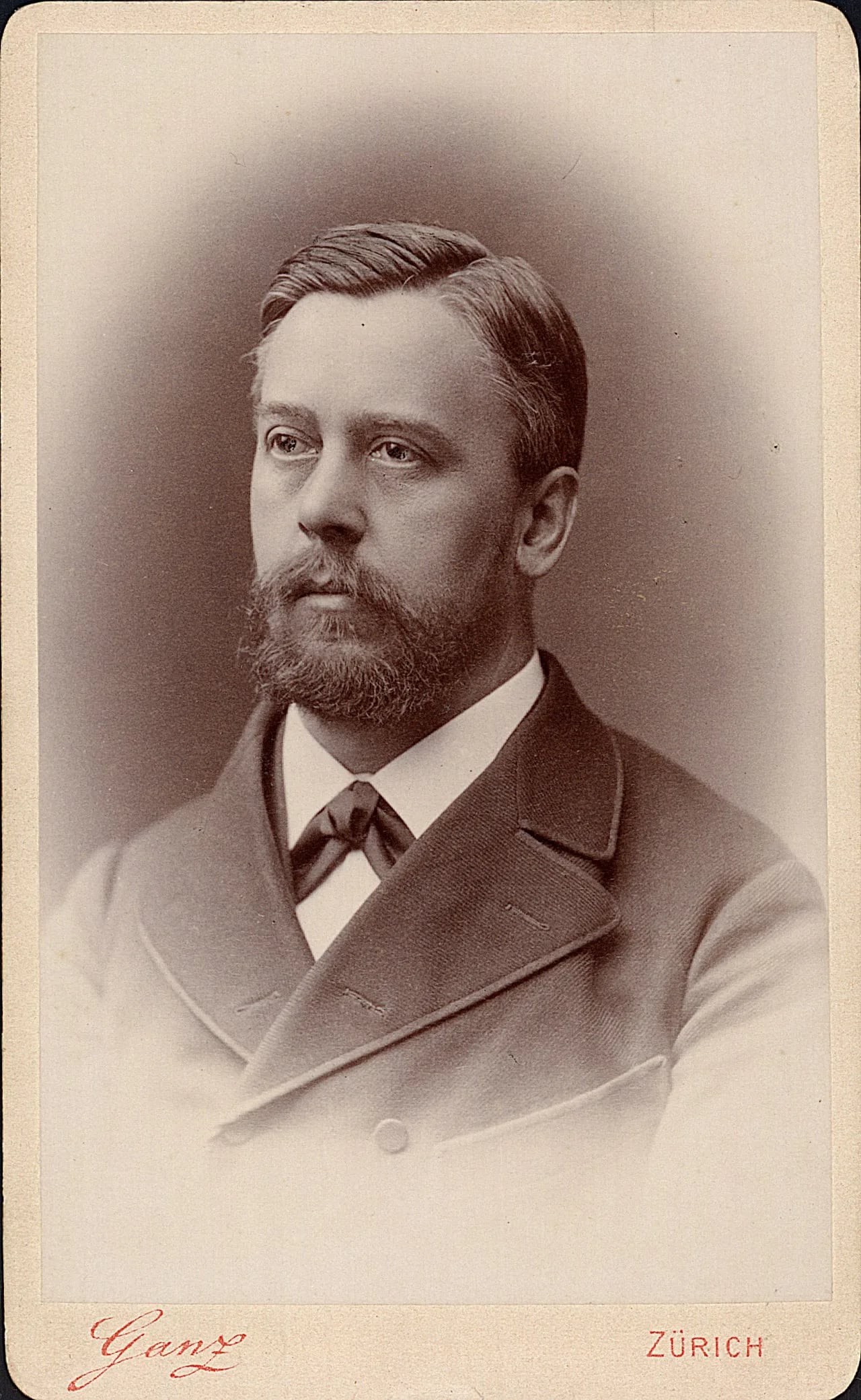 Porträt von Anton Bühler (1848–1920) – Gedenkseite