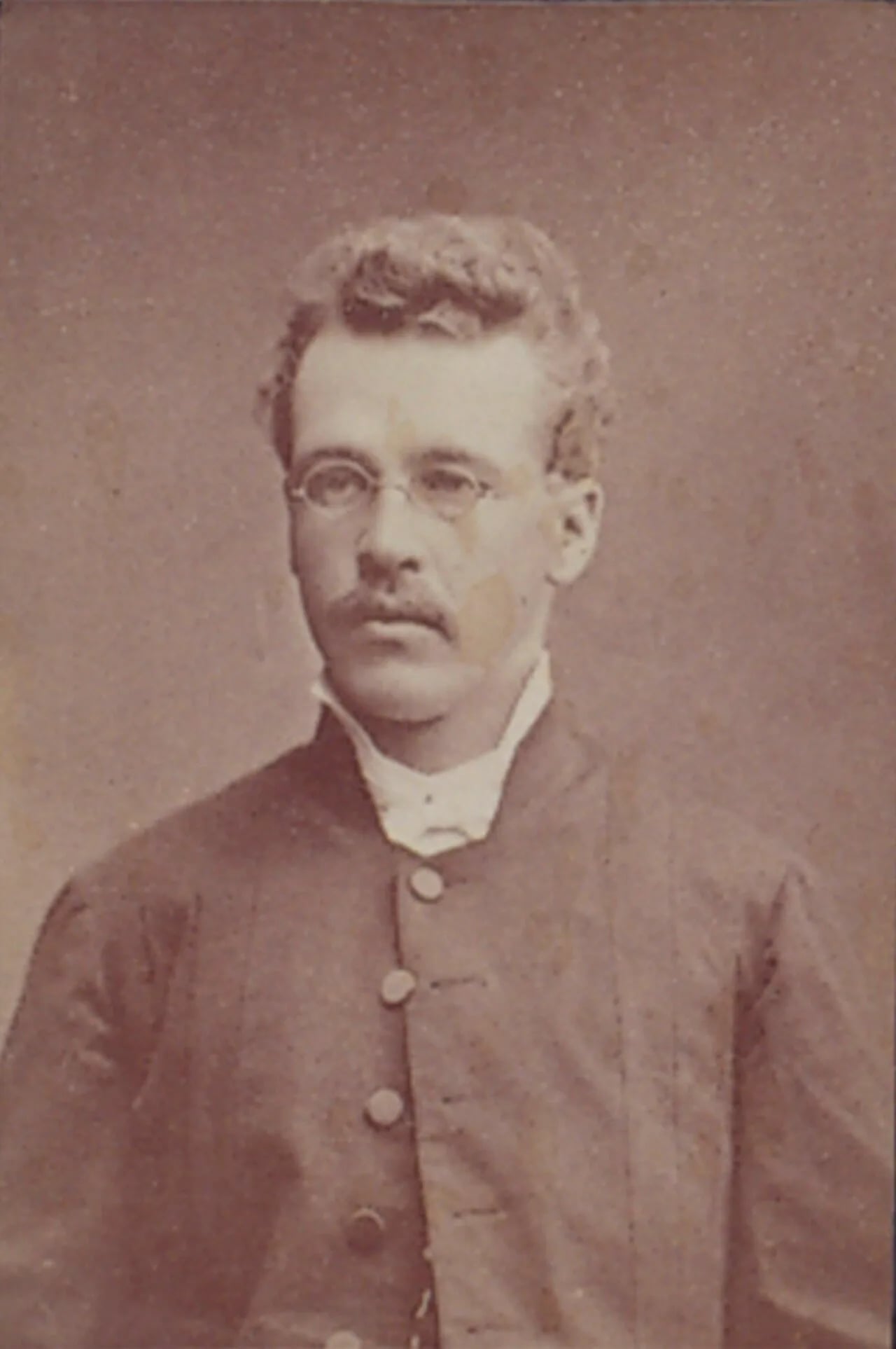 Porträt von Johannes Bäck (1850–1901) – Gedenkseite