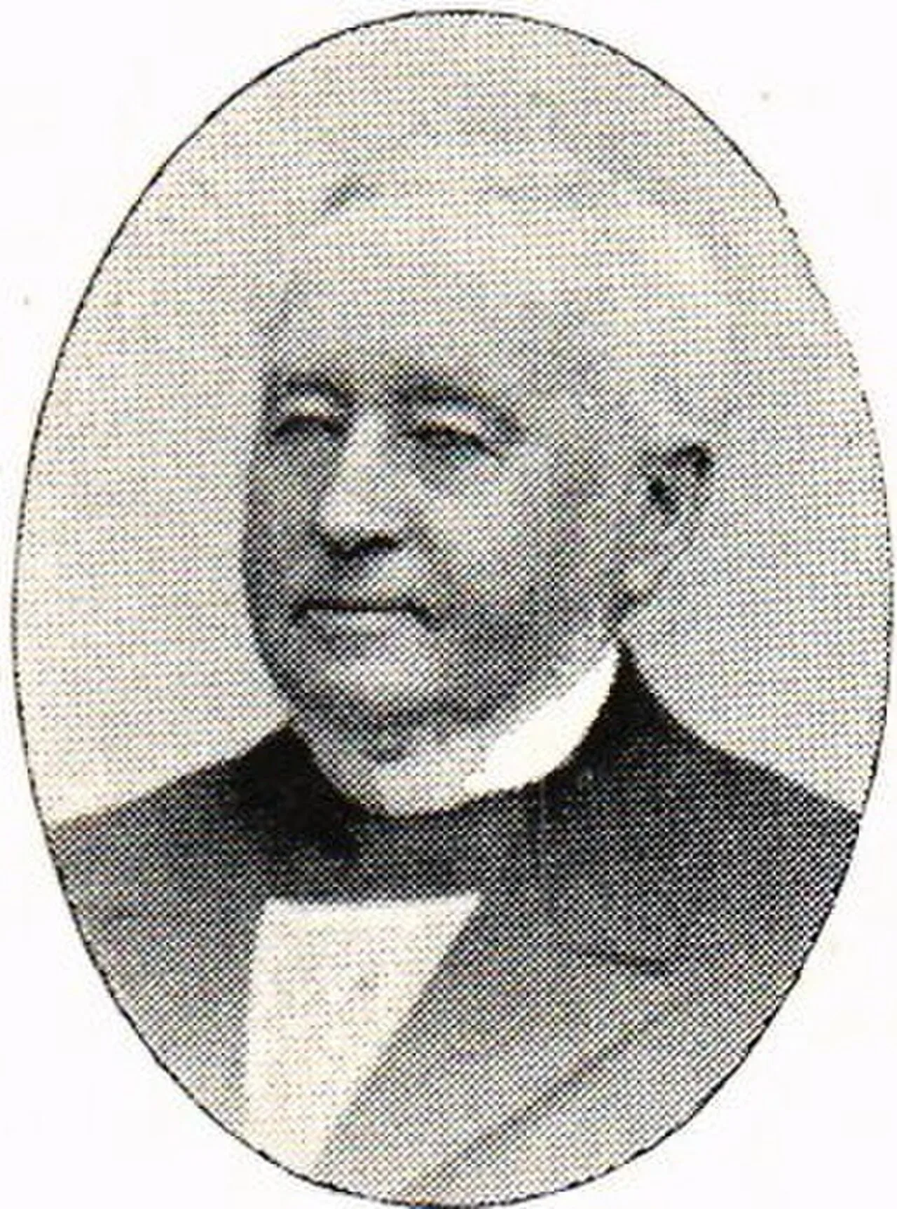 Porträt von Johan Bäcklin (1820–1906) – Gedenkseite