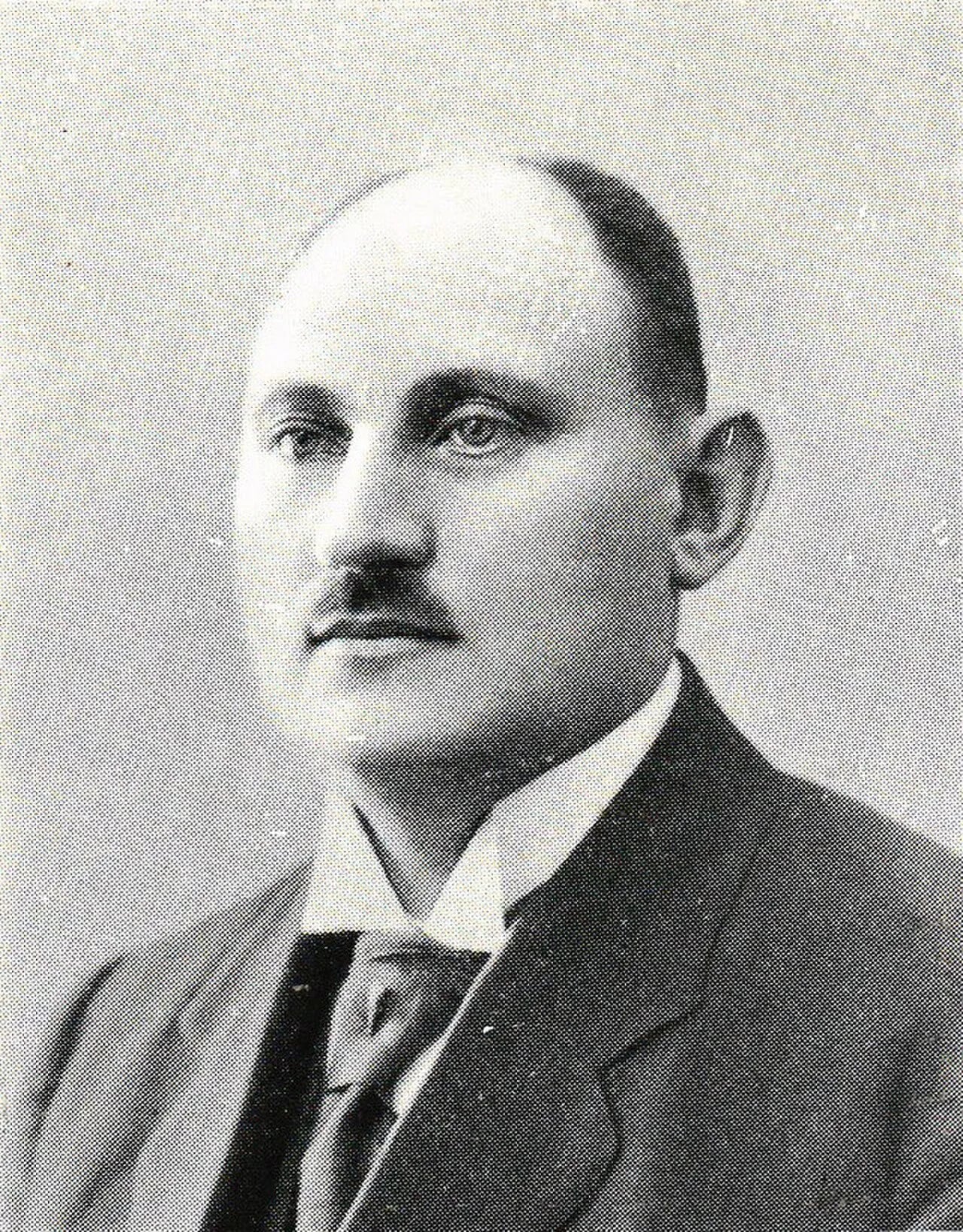 Porträt von Helge Bäcklund (1880–1946) – Gedenkseite