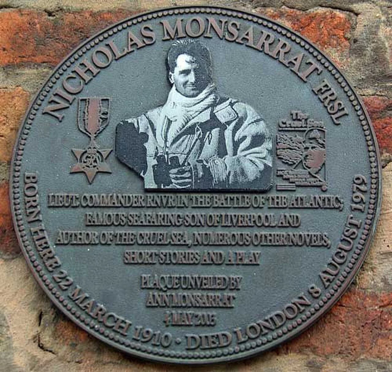 Portrait of Nicholas Monsarrat (1910–1979) – memorial page