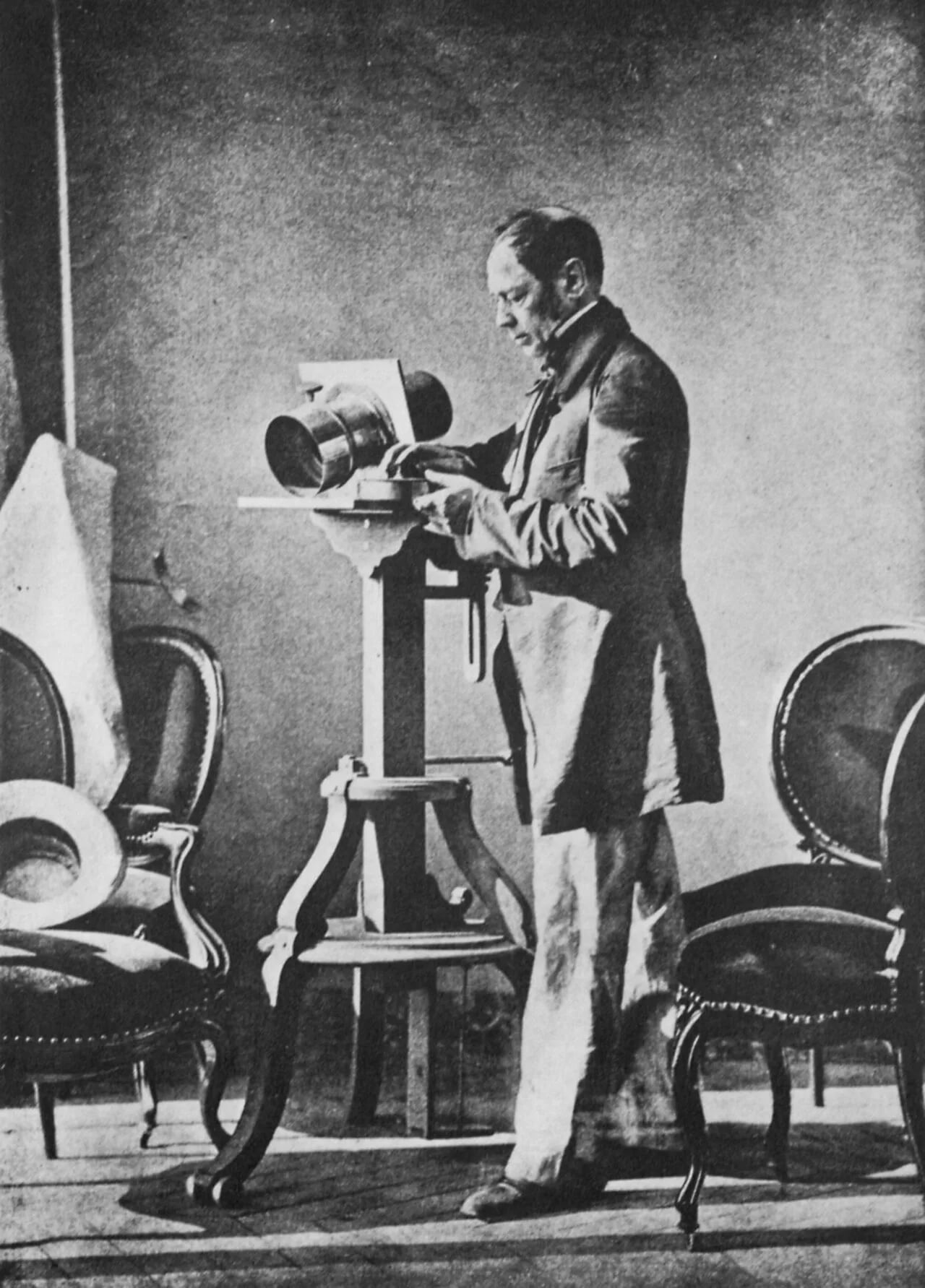 Porträt von Hippolyte Bayard (1801–1887) – Gedenkseite