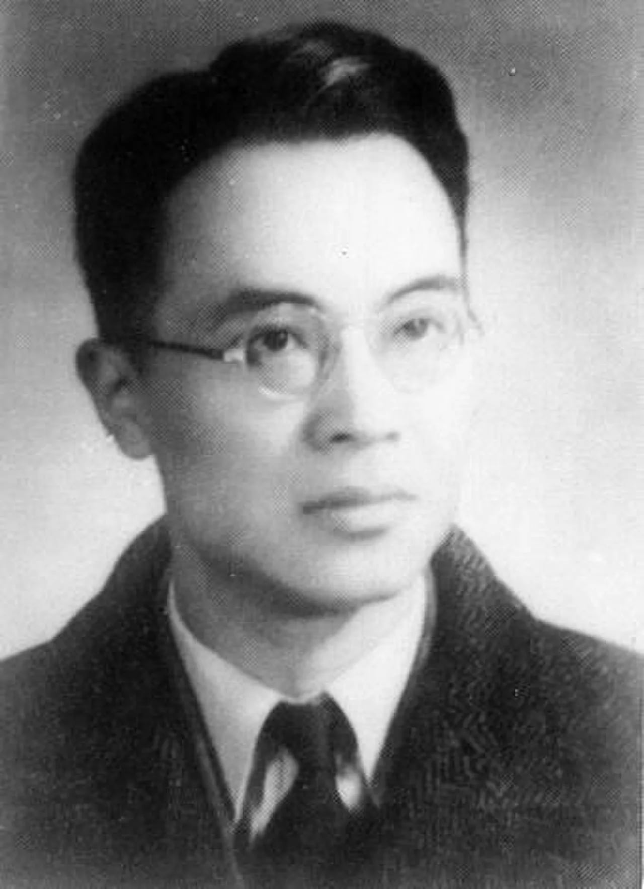 Porträt von Qian Zhongshu (1910–1998) – Gedenkseite
