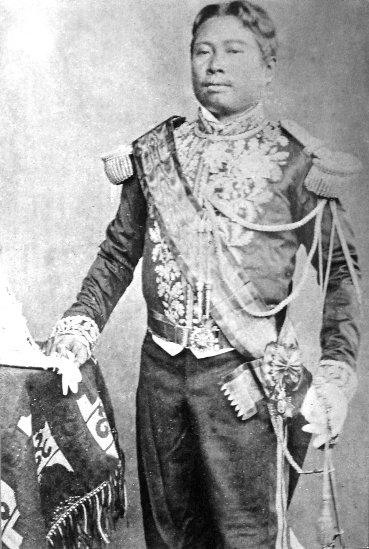 Porträt von Norodom I. (1834–1904) – Gedenkseite