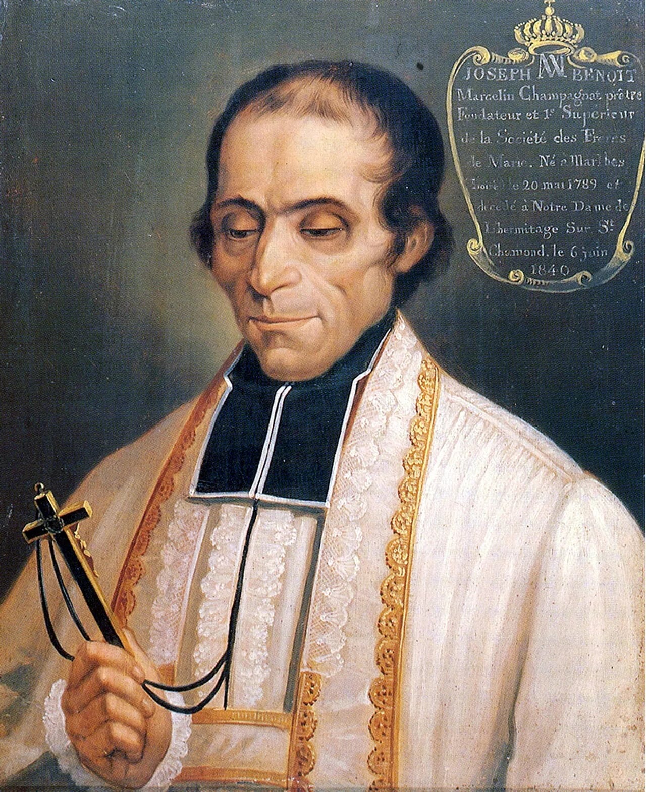 Porträt von Marcellin Champagnat (1789–1840) – Gedenkseite