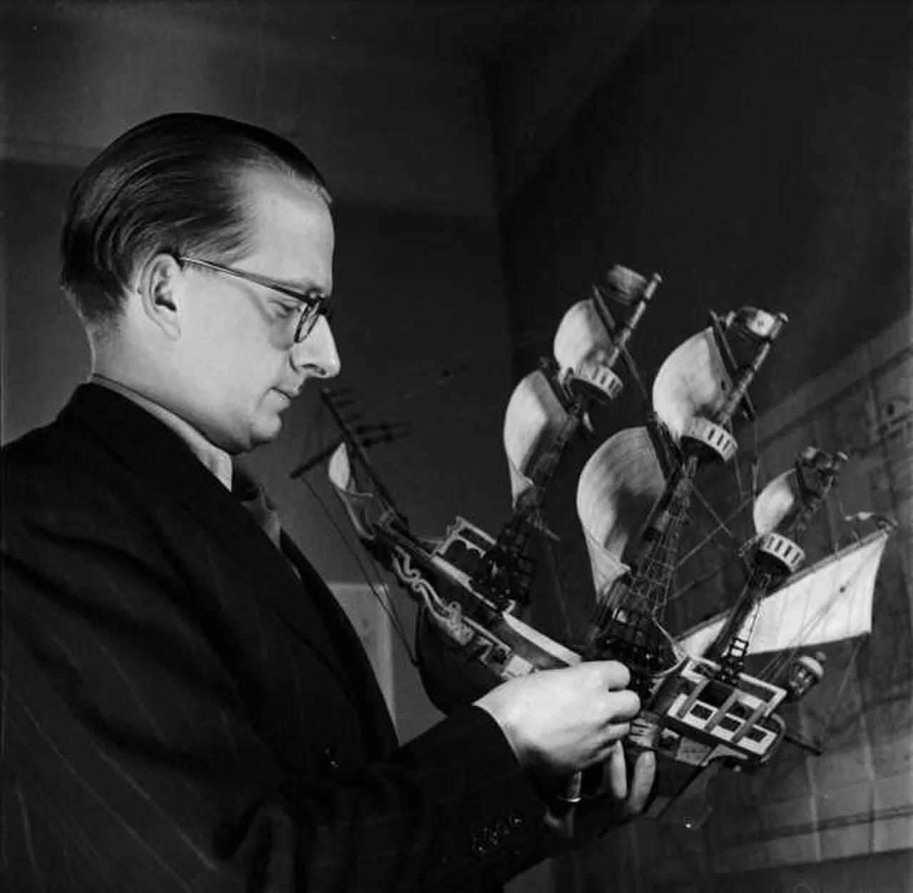 Porträt von Dan-Axel Broström (1915–1976) – Gedenkseite