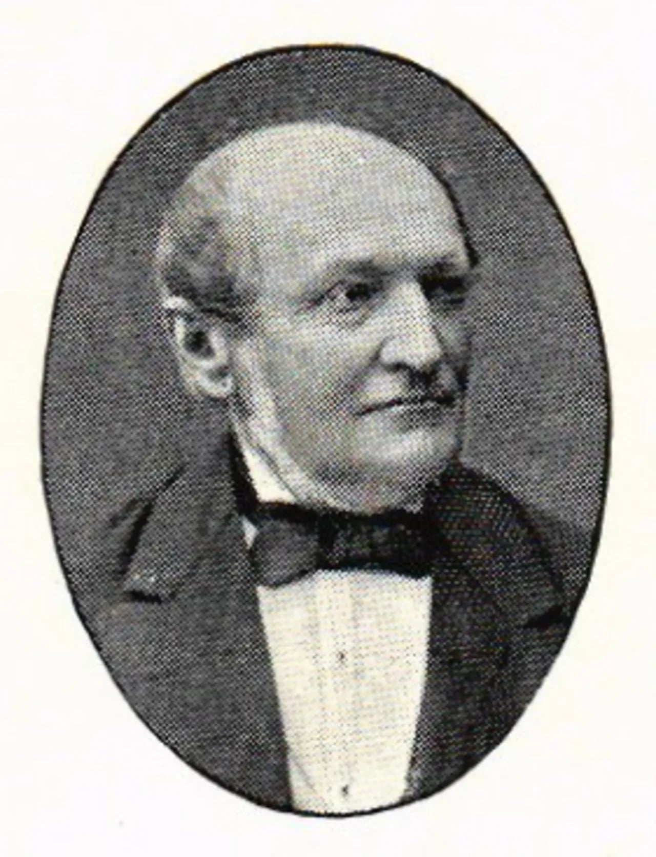 Porträt von Robert Mauritz Bowallius (1817–1902) – Gedenkseite
