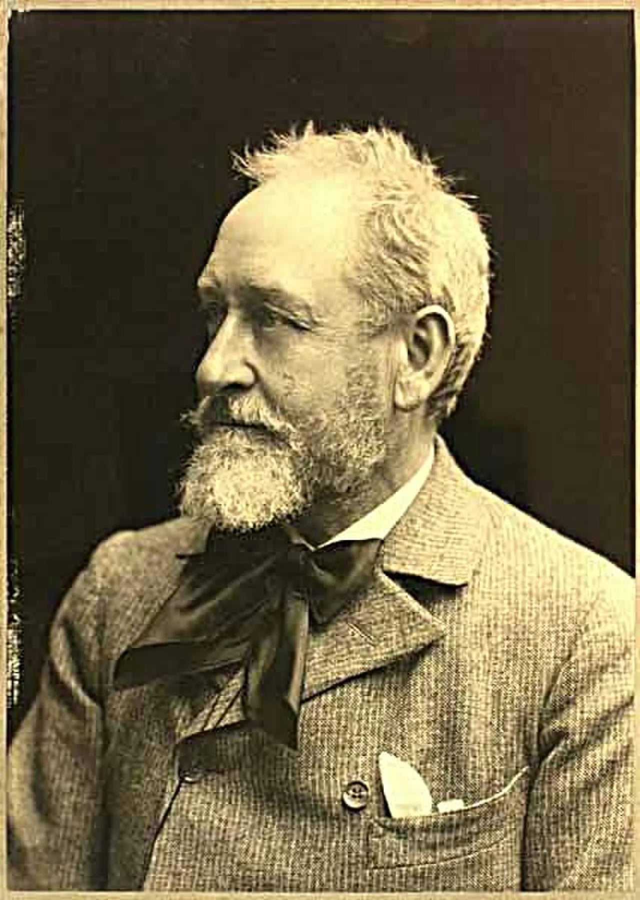 Porträt von Nicolai Bøgh (1843–1905) – Gedenkseite