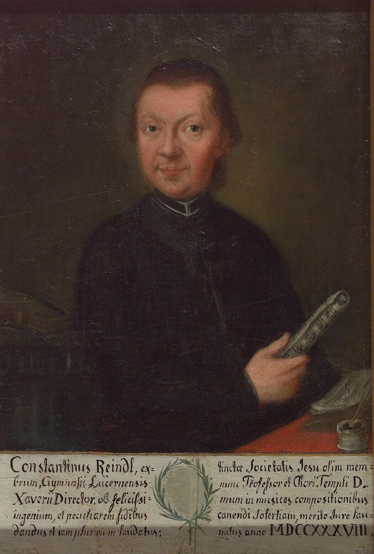 Porträt von Constantin Reindl (1738–1799) – Gedenkseite