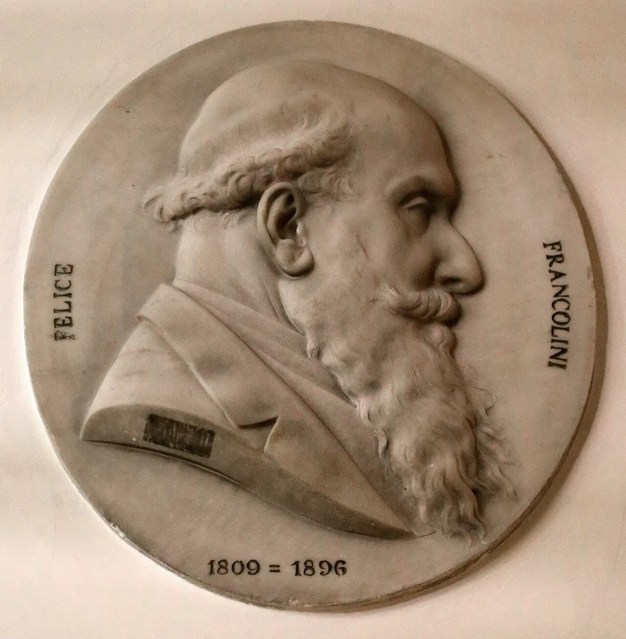 Portrait of Felice Francolini (1809–1896) – memorial page
