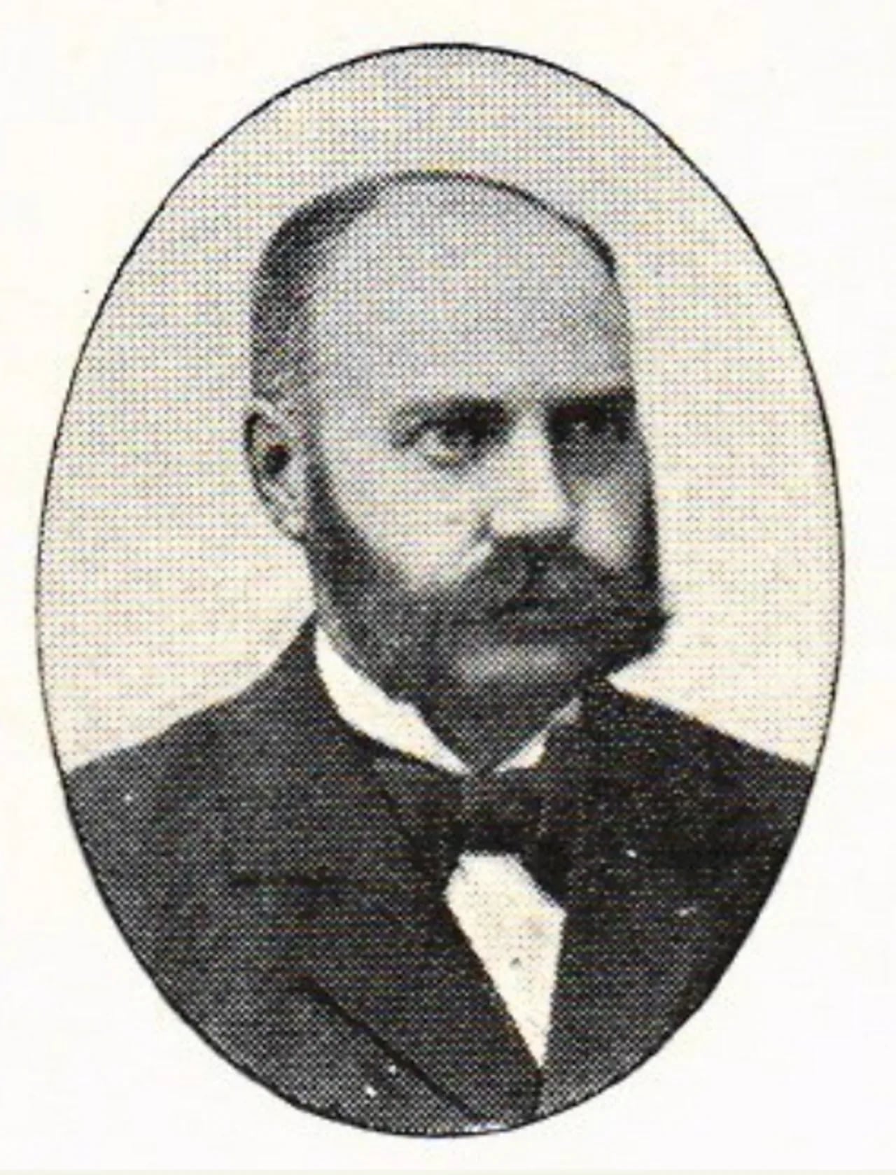 Porträt von Theodor af Callerholm (1852–1912) – Gedenkseite