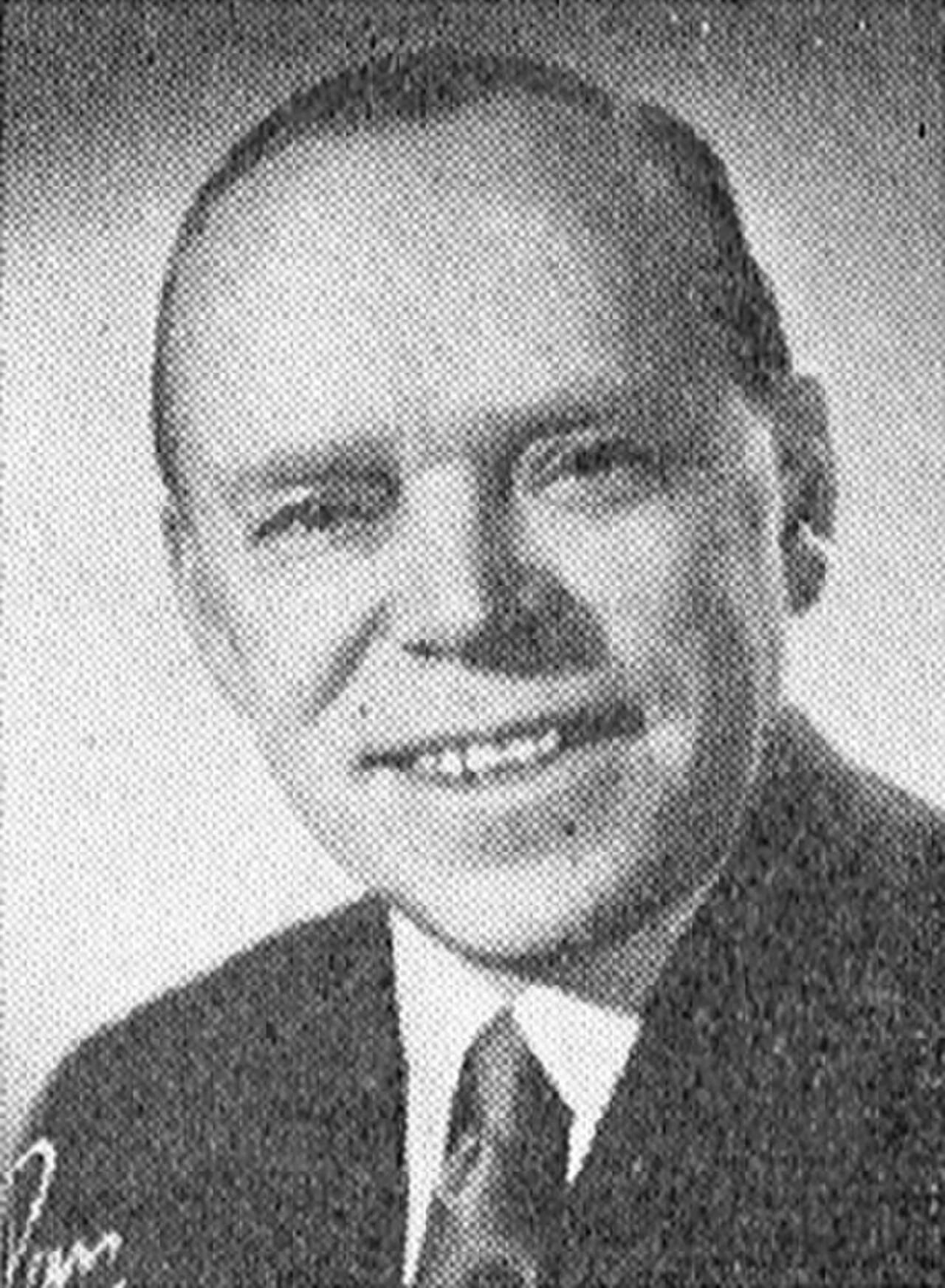 Portrait of Carl Walfrid Carlsson (1901–1969) – memorial page