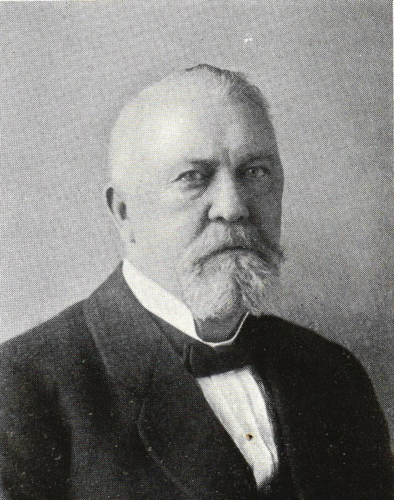 Porträt von Johan Carlsson (1864–1933) – Gedenkseite