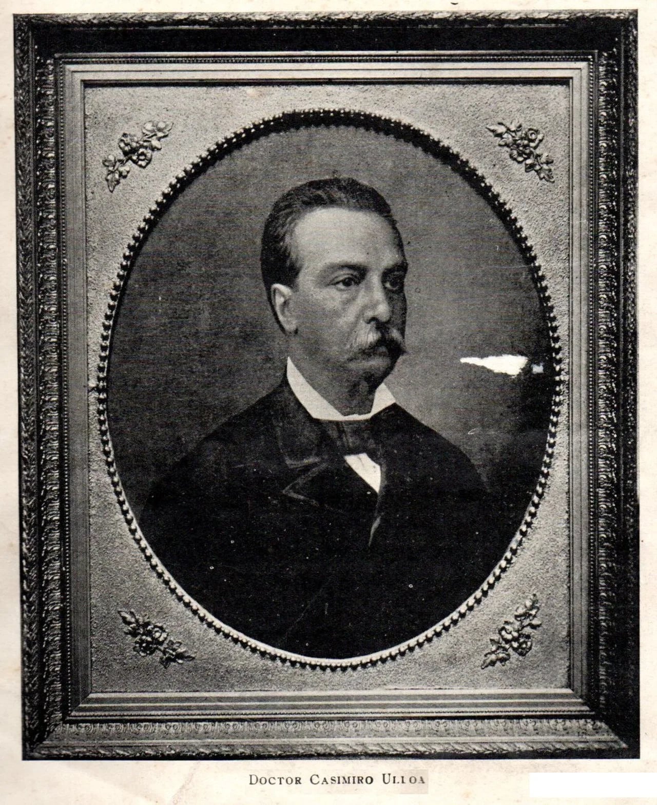 Portrait of José Casimiro Ulloa (1829–1891) – memorial page