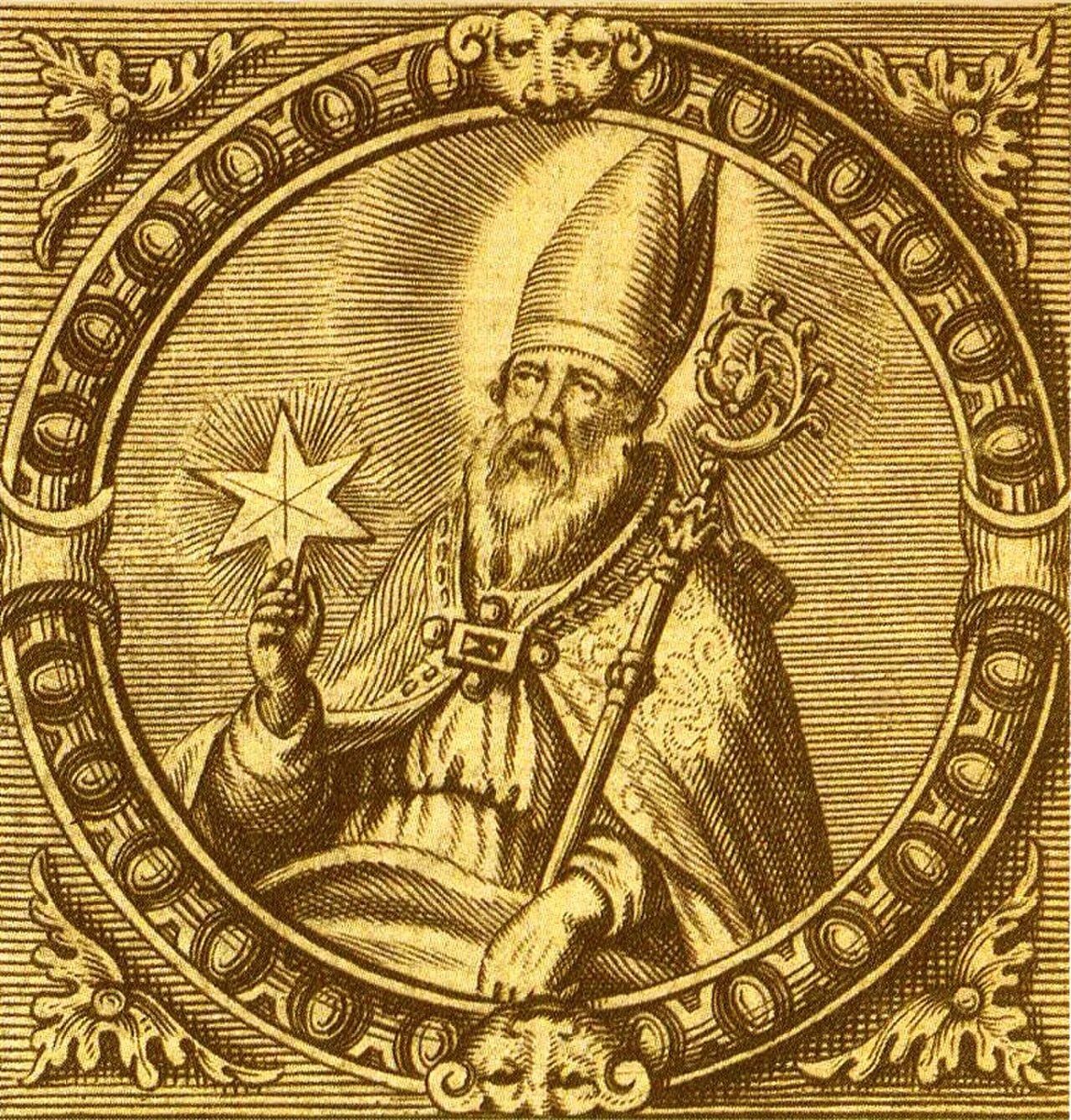 Porträt von Suitbert (637–713) – Gedenkseite