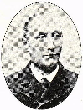 Porträt von Gustaf Fritiof Cawallin (1830–1922) – Gedenkseite