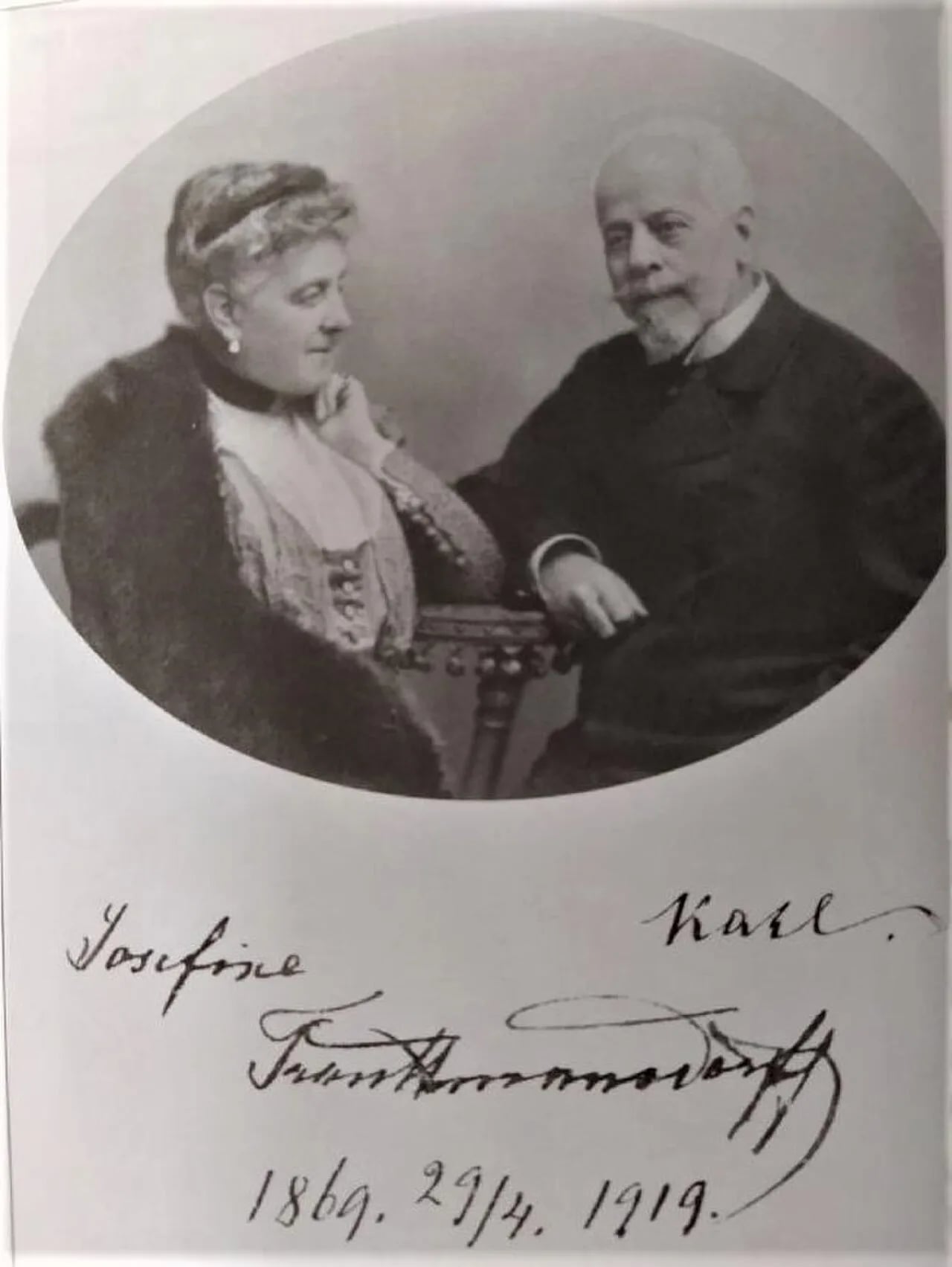 Porträt von Karl Fürst von und zu Trauttmansdorff-Weinsberg (1845–1921) – Gedenkseite