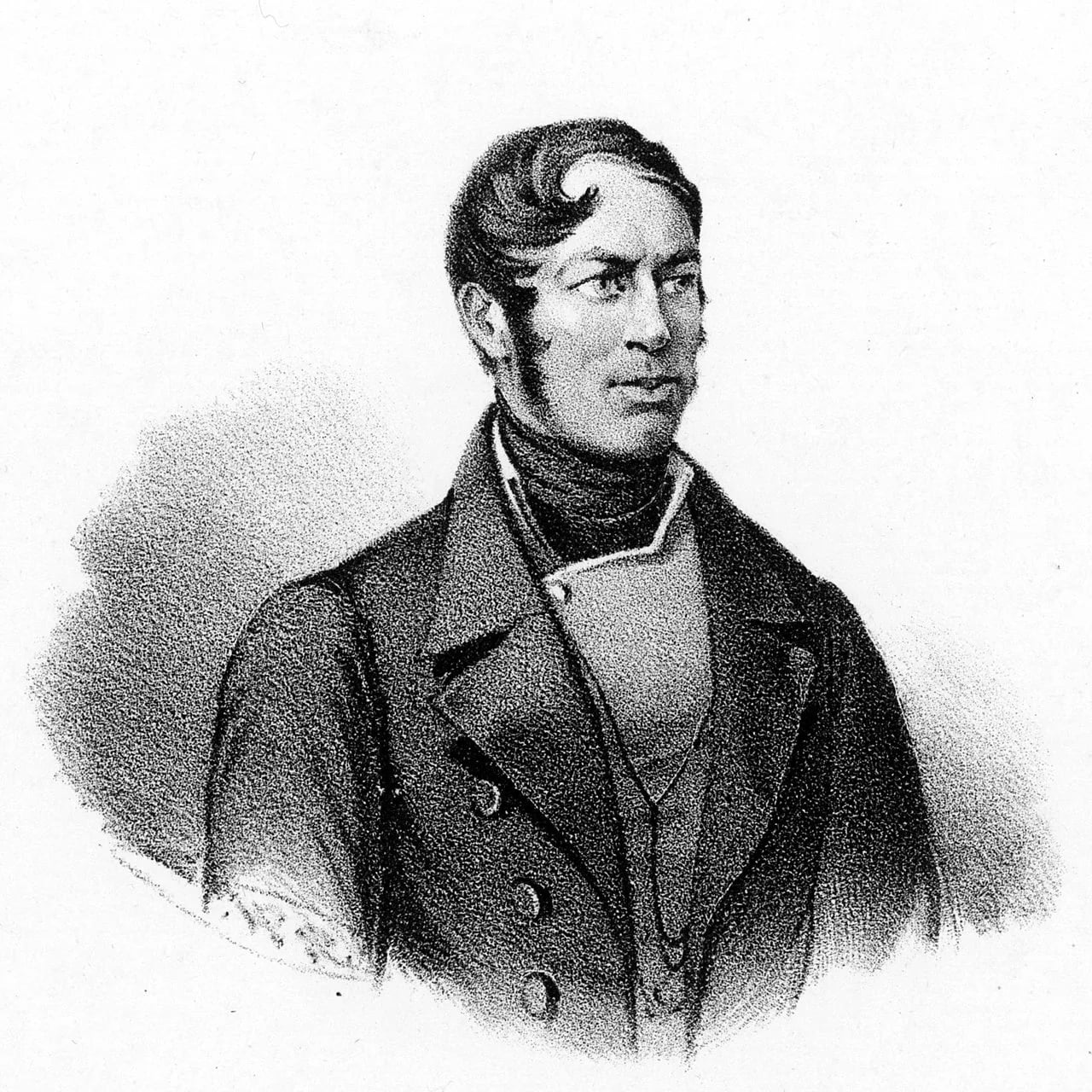 Porträt von Eduard Pelz (1800–1876) – Gedenkseite
