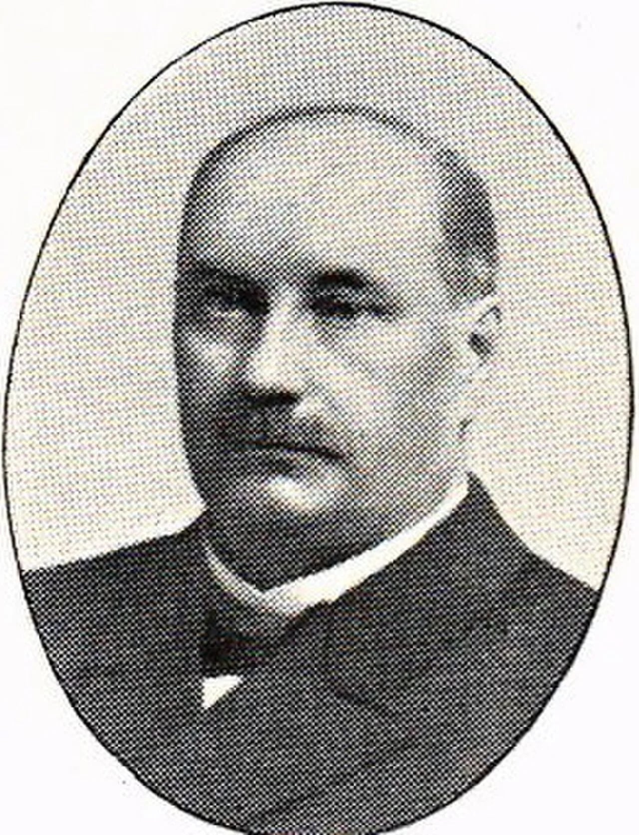 Porträt von August Cervin (1844–1904) – Gedenkseite