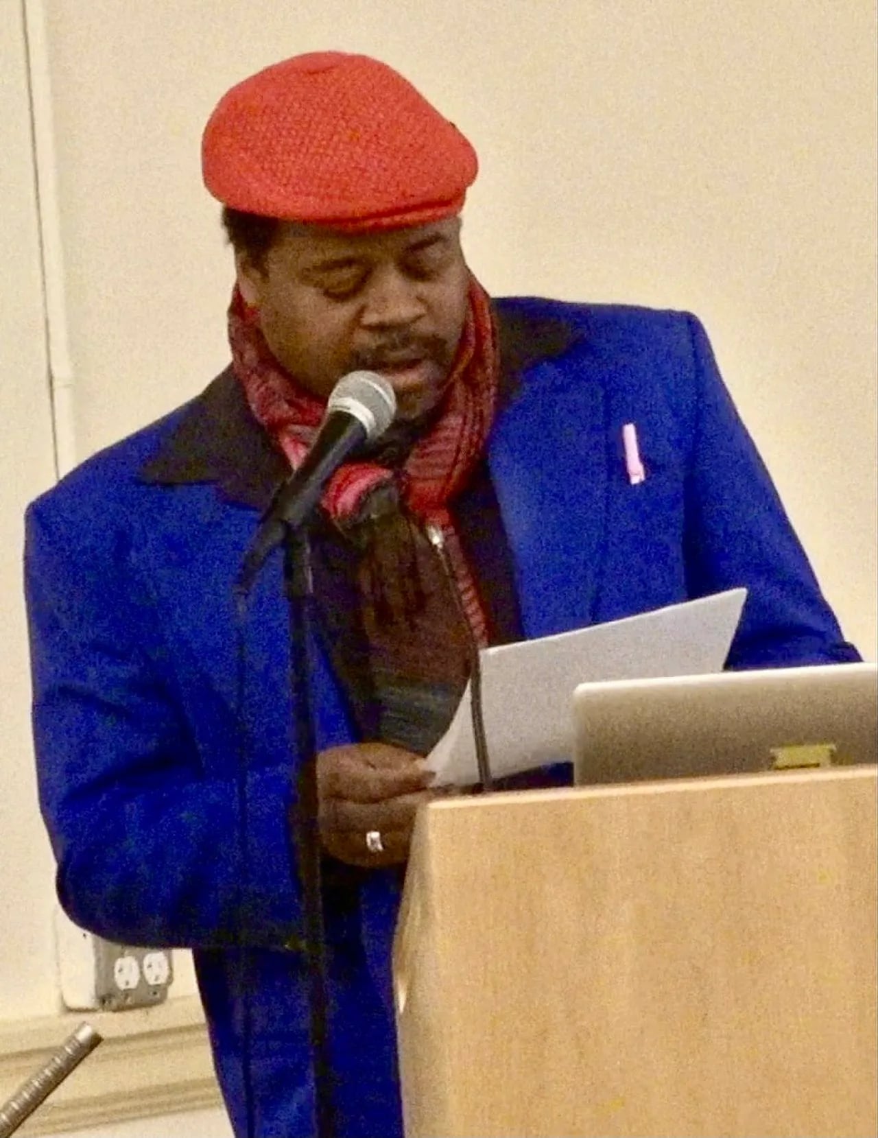 Portrait of Greg Tate (1957–2021) – memorial page