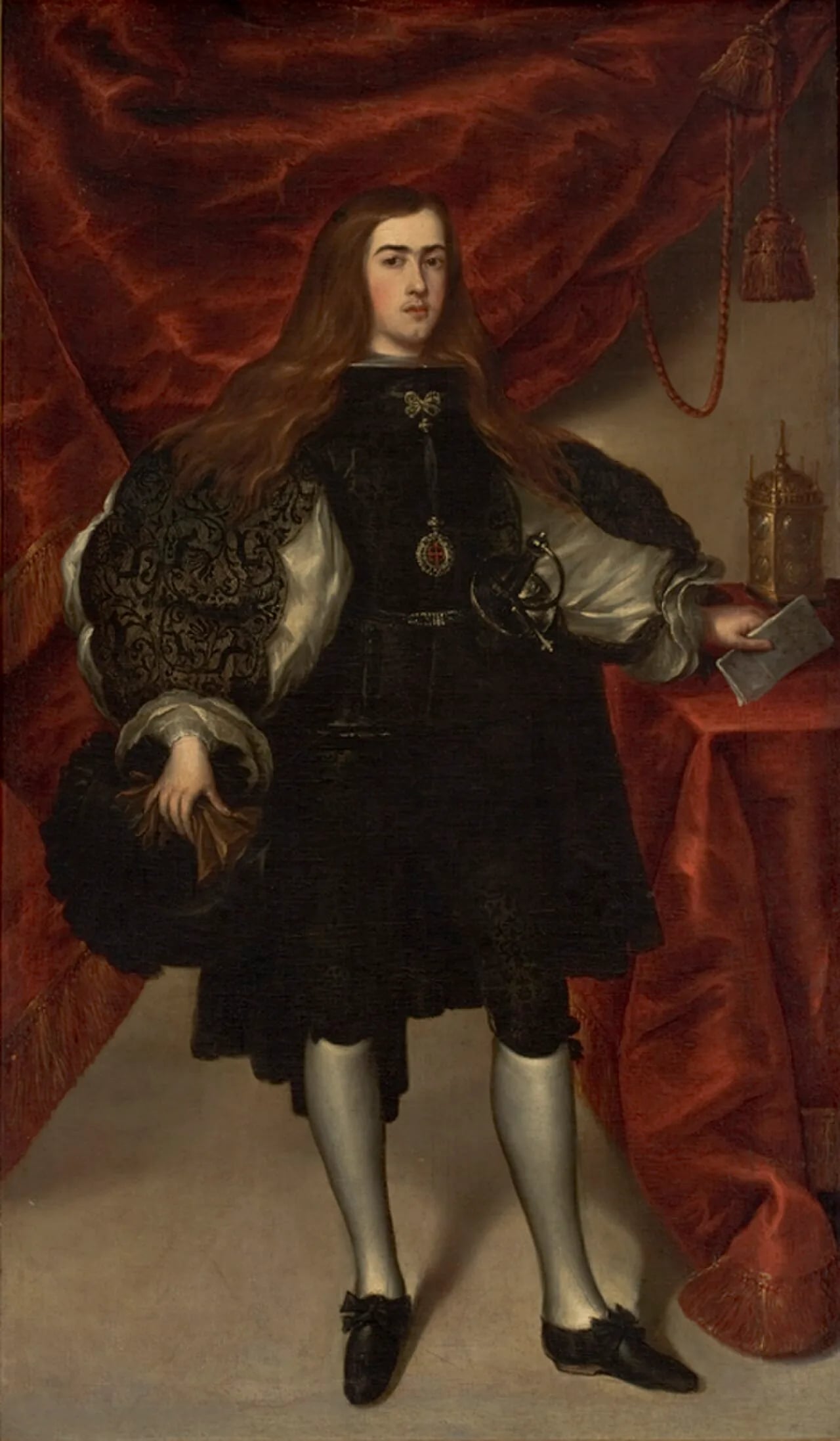 Porträt von Gregorio de Silva y Mendoza (1649–1693) – Gedenkseite