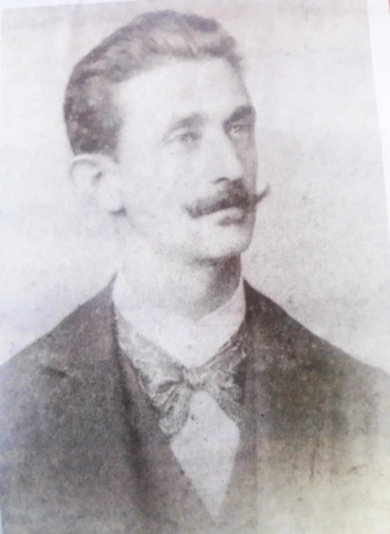 Porträt von Luiz Pinto Fláquer Júnior (1861–1897) – Gedenkseite