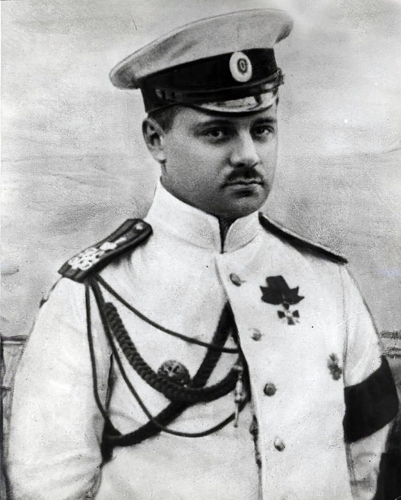 Porträt von Boris Andrejewitsch Wilkizki (1885–1961) – Gedenkseite