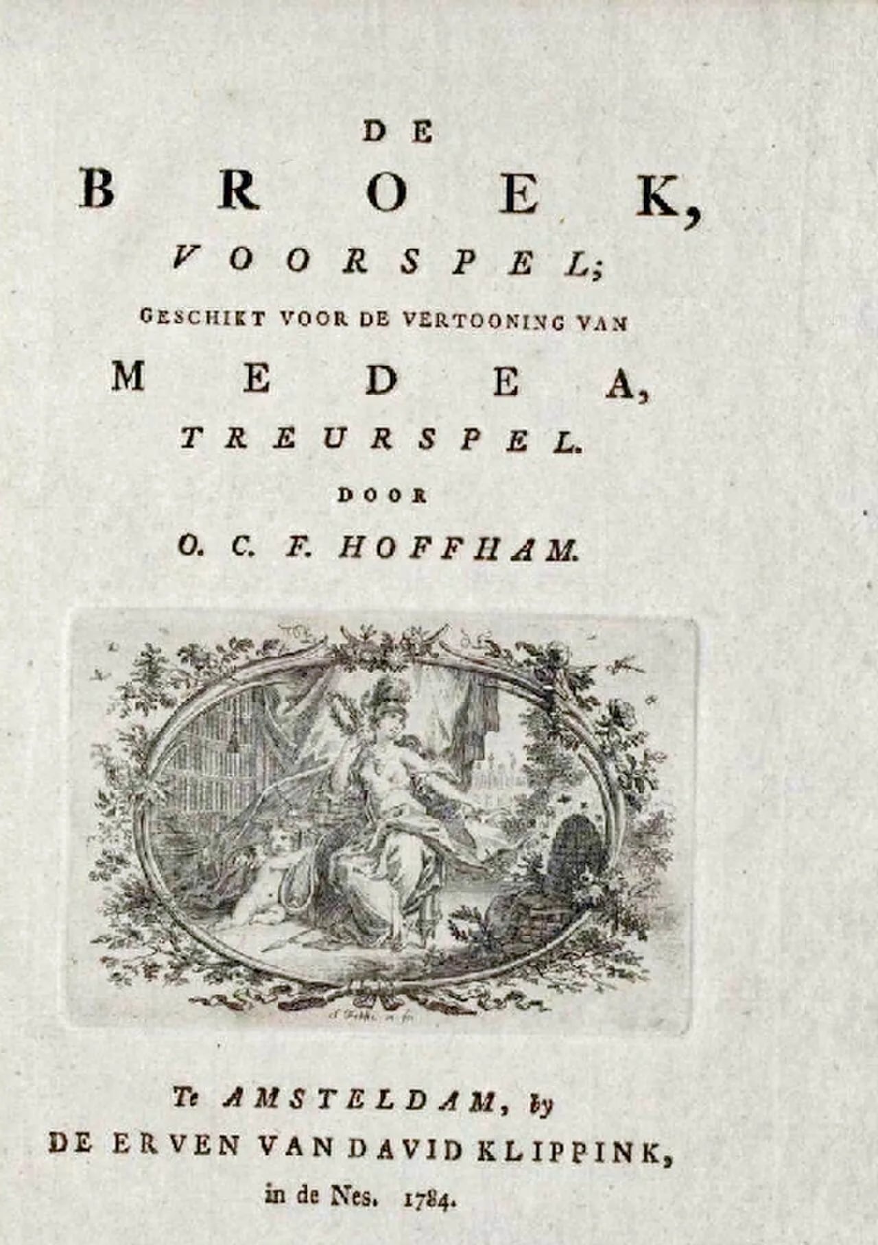Porträt von Otto Christiaan Frederik Hoffham (1744–1799) – Gedenkseite