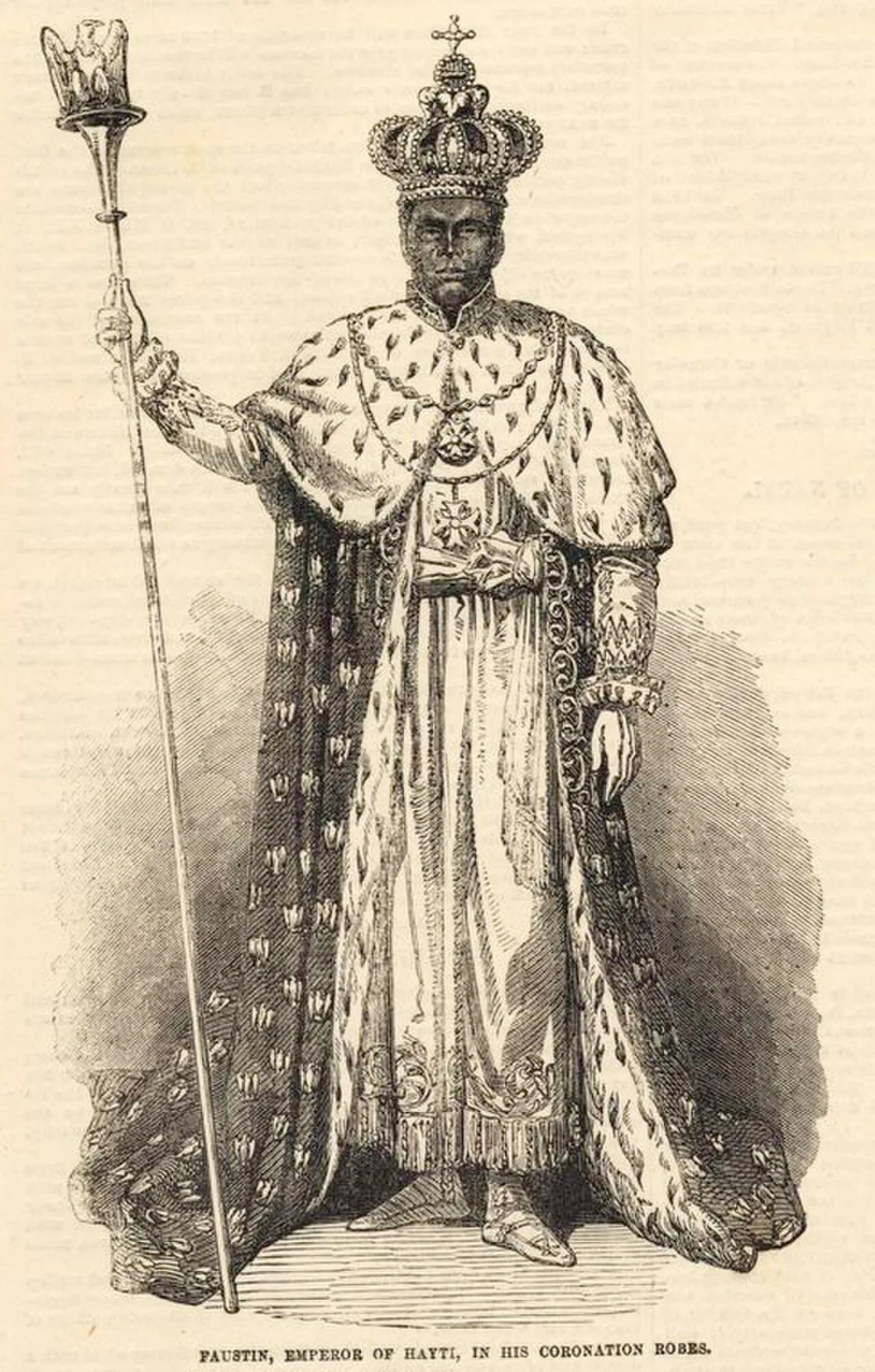 Porträt von Fausti Soulouque (1782–1867) – Gedenkseite