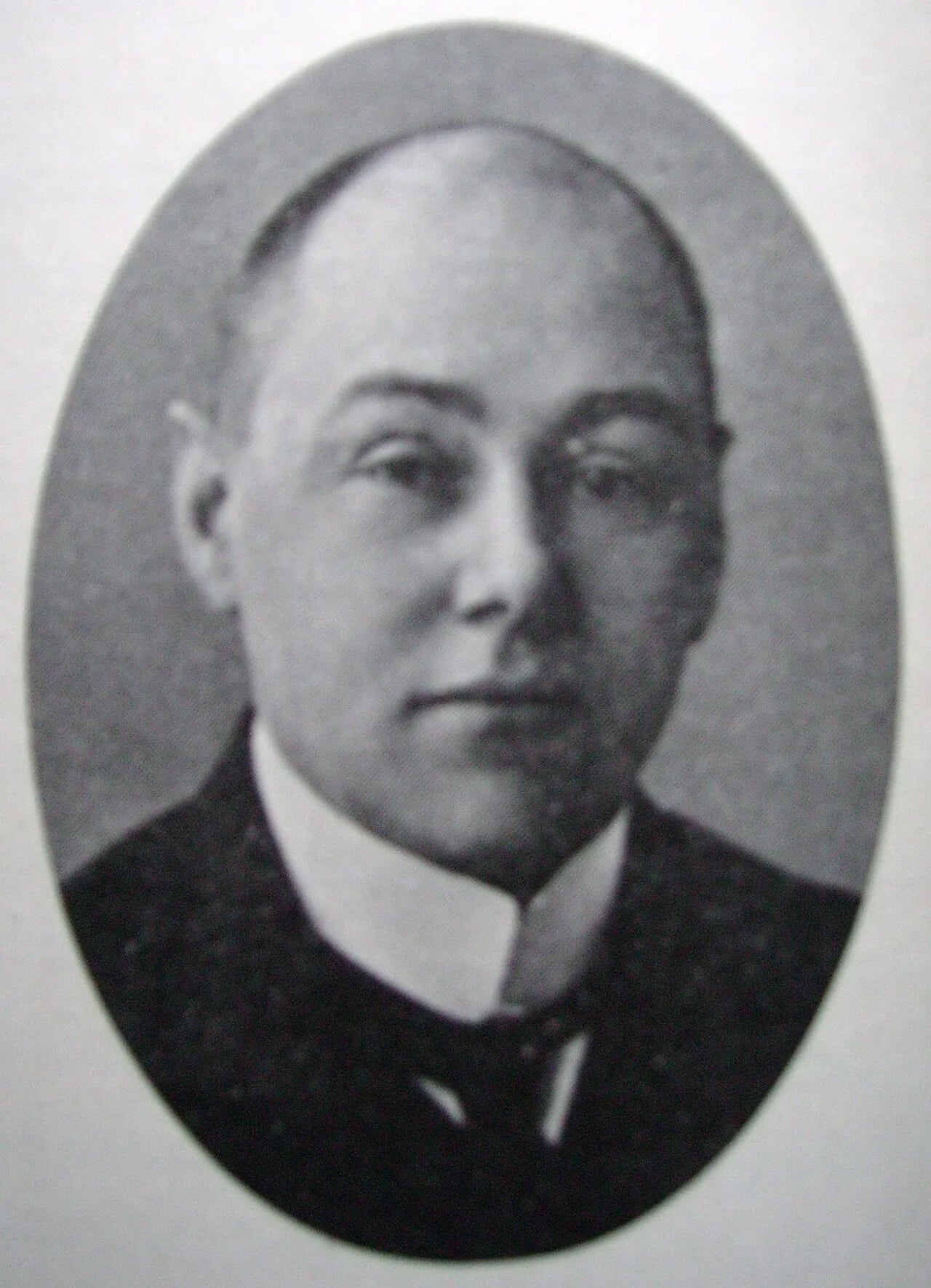 Porträt von Adolf Christiernson (1875–1958) – Gedenkseite