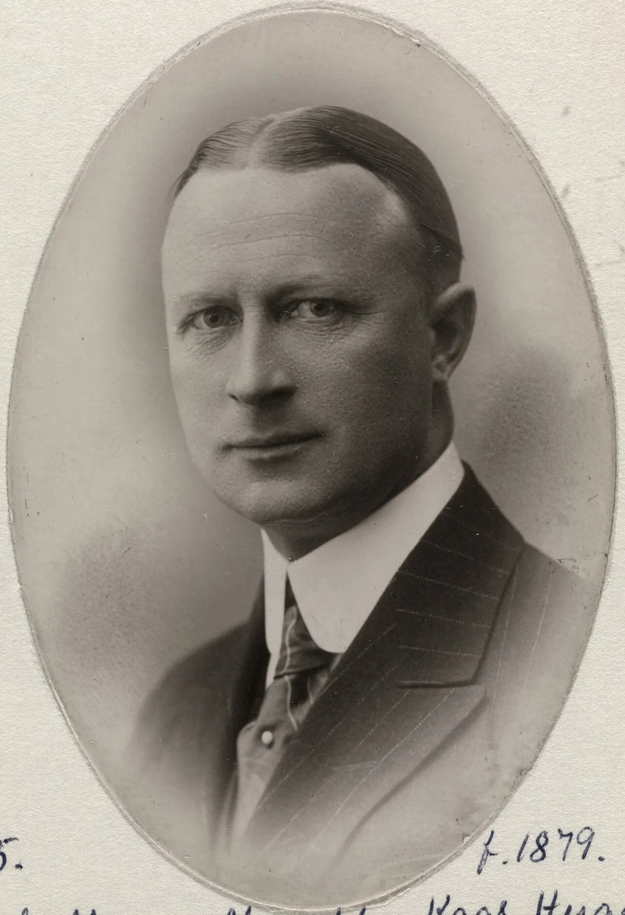 Porträt von Hugo Munthe-Kaas (1879–1975) – Gedenkseite