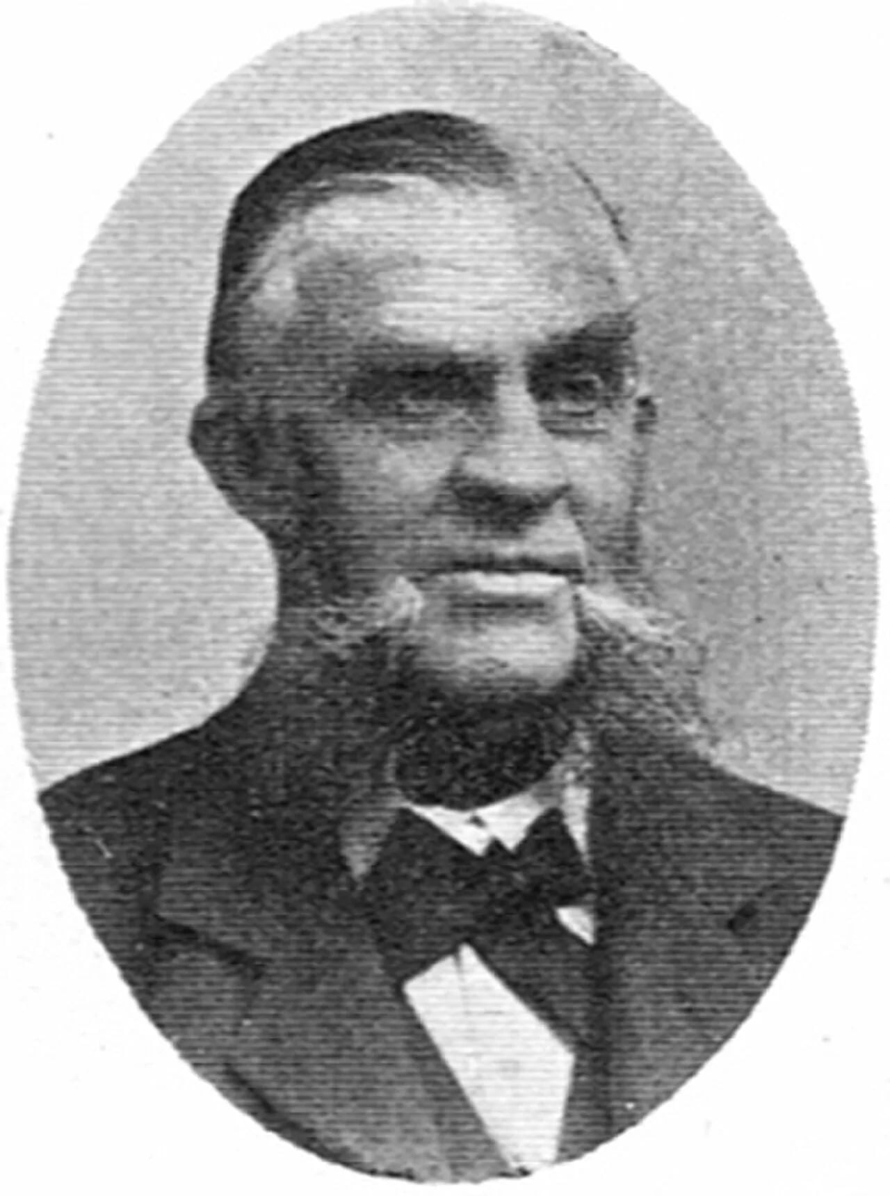 Porträt von Hjalmar Claëson (1836–1915) – Gedenkseite