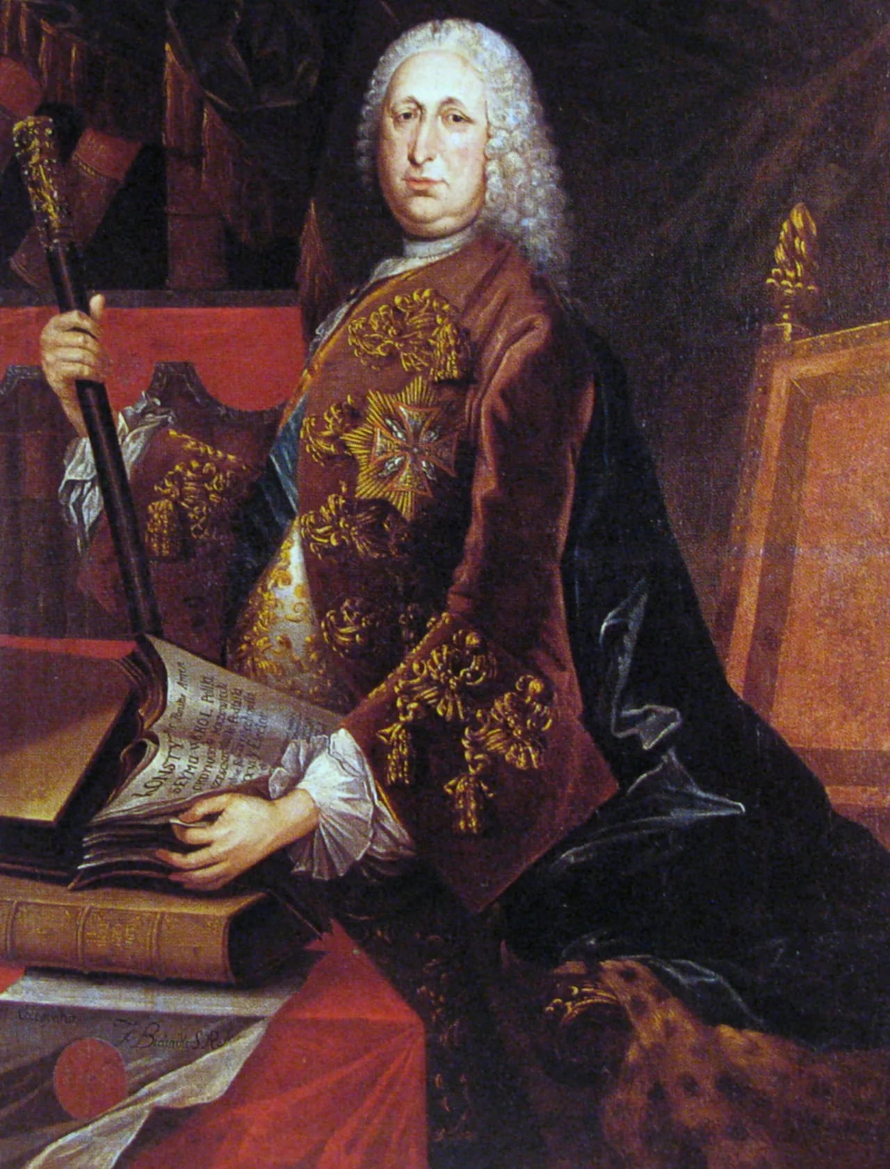 Portrait of Franciszek Bieliński (1683–1766) – memorial page