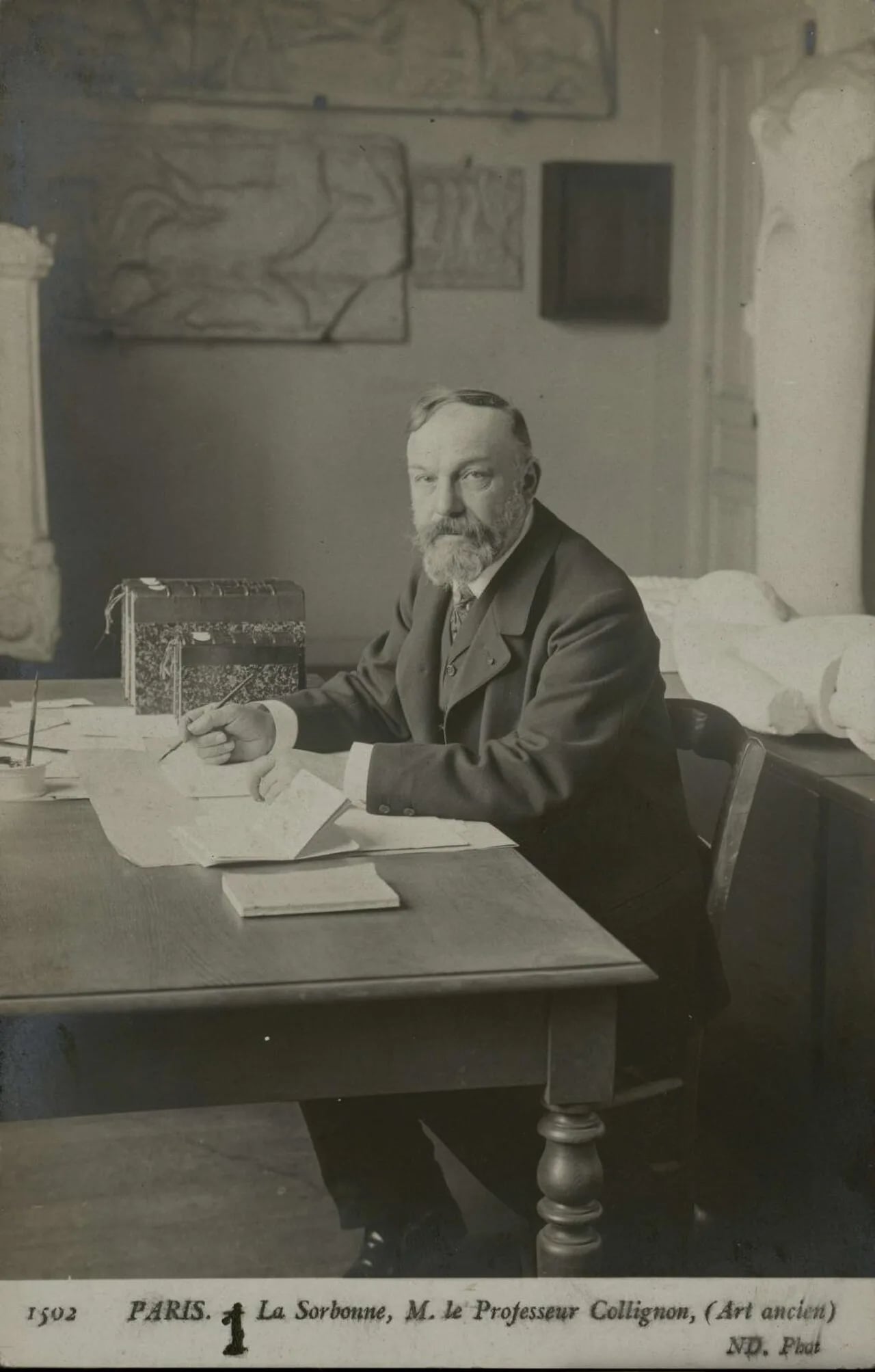 Portrait of Maxime Collignon (1849–1917) – memorial page