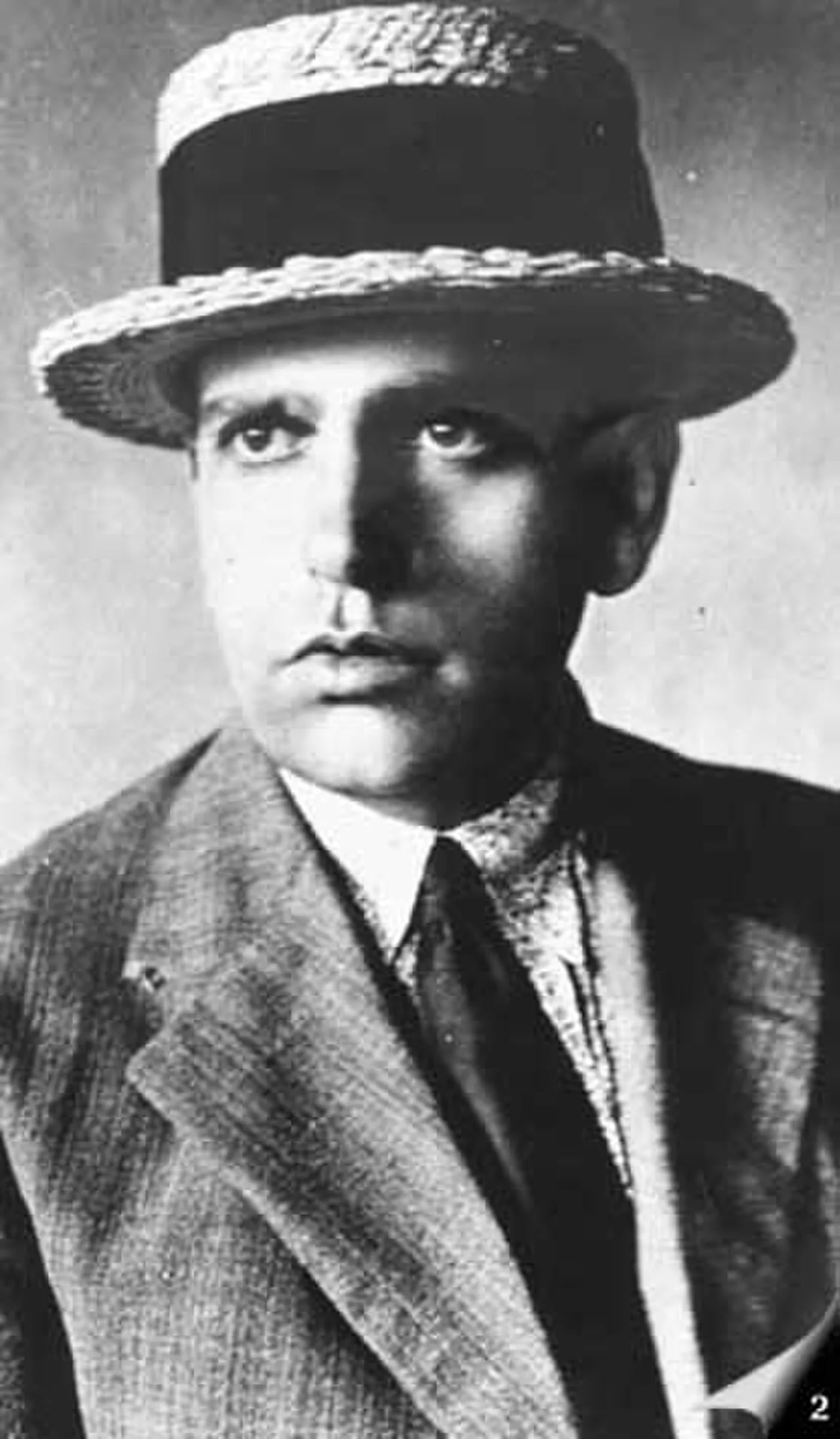 Porträt von Oswald de Andrade (1890–1954) – Gedenkseite