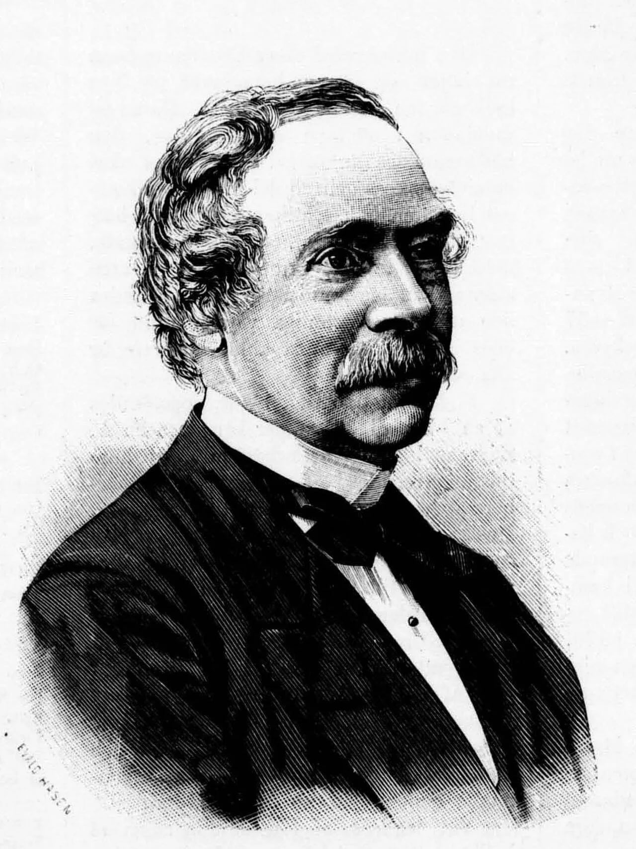 Porträt von Johan Peter Cronhamn (1803–1875) – Gedenkseite
