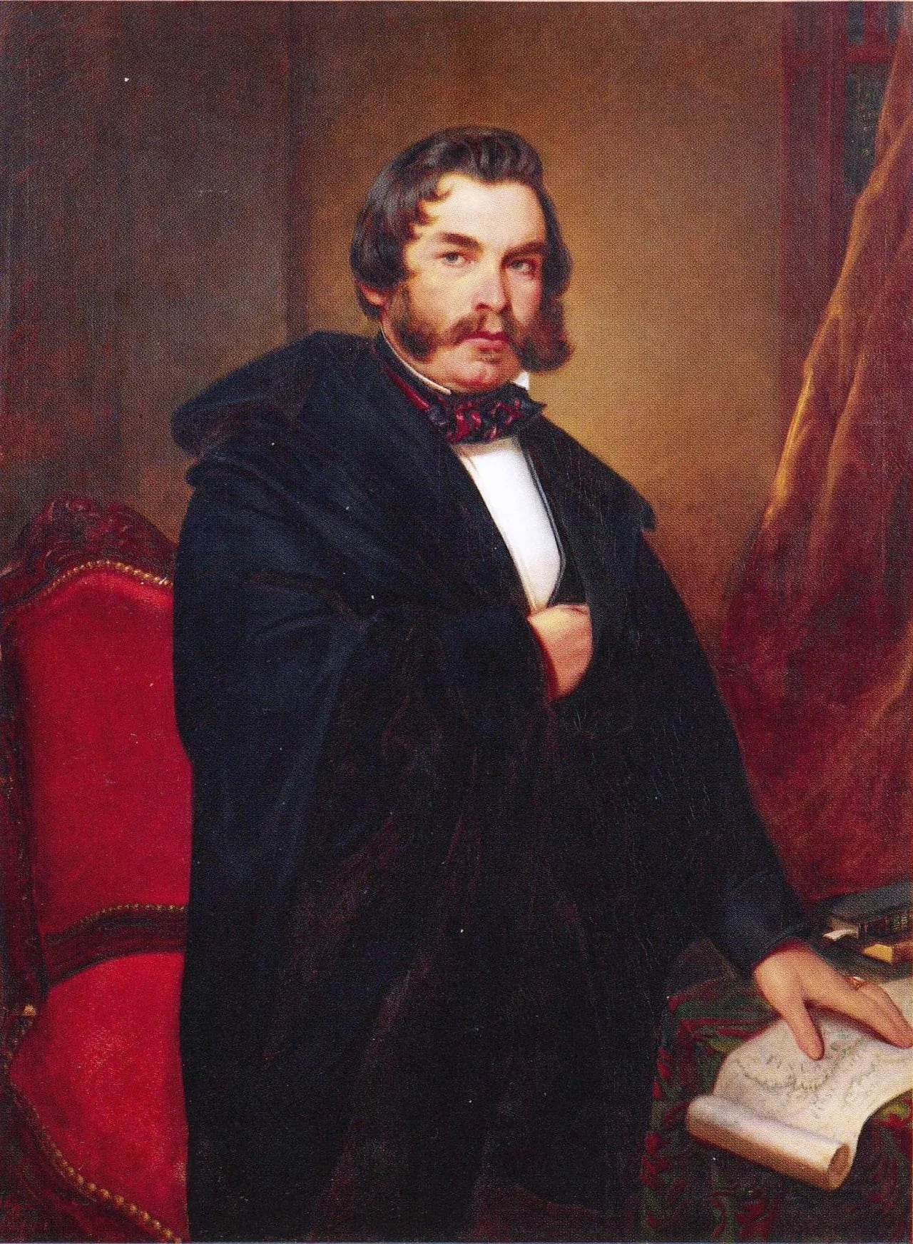 Portrait of Fredrik Cygnaeus (1807–1881) – memorial page