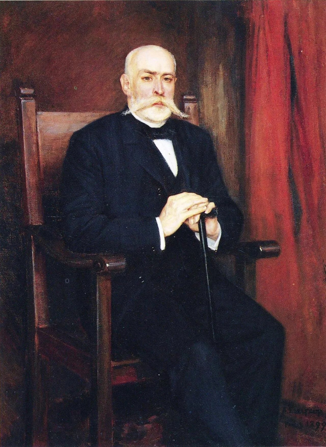 Porträt von Woldemar von Daehn (1838–1900) – Gedenkseite