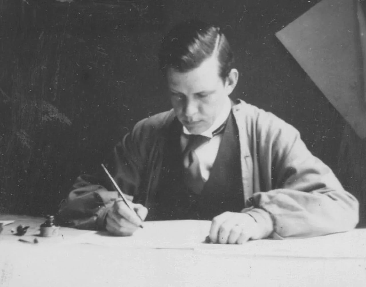 Portrait of David Dahl (1895–1974) – memorial page