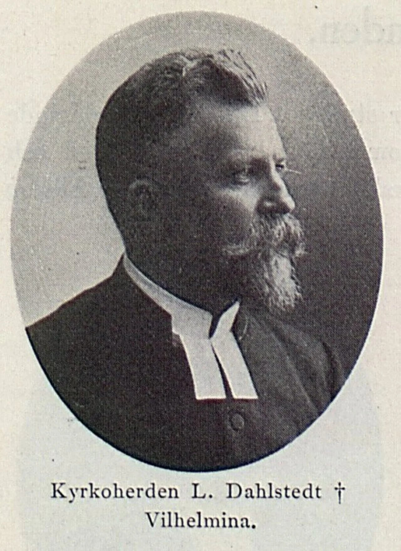 Portrait of Lars Dahlstedt (1855–1915) – memorial page